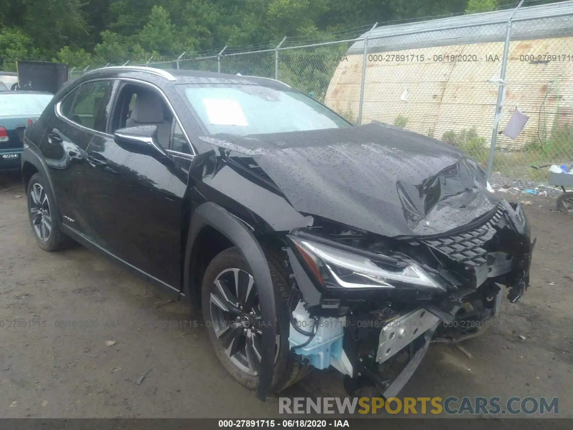 1 Photograph of a damaged car JTHU9JBH6K2017990 LEXUS UX 2019