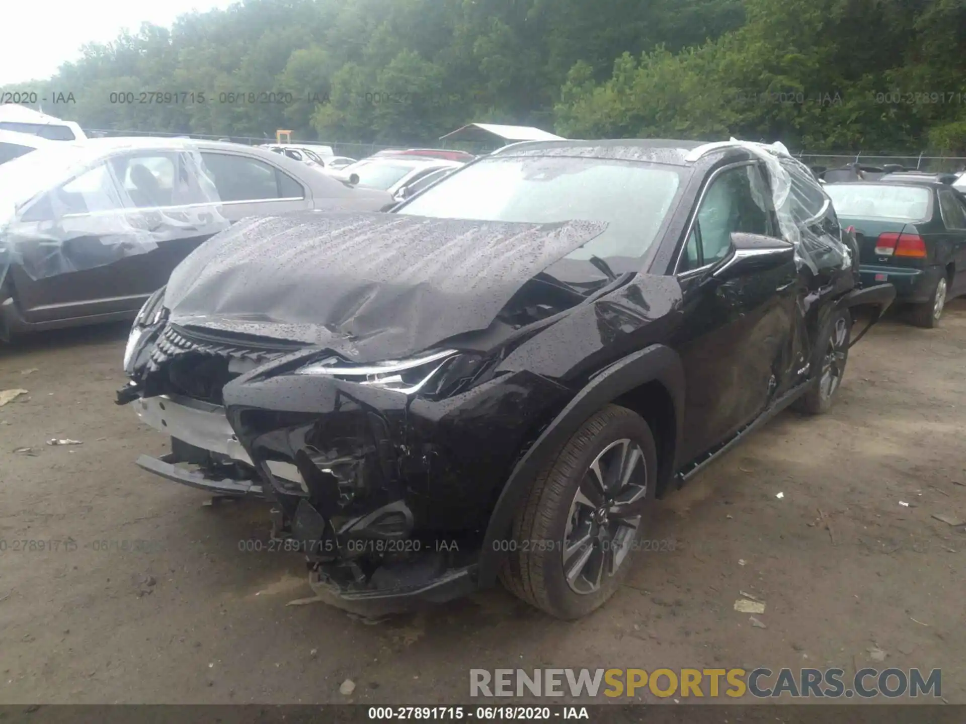 6 Photograph of a damaged car JTHU9JBH6K2017990 LEXUS UX 2019