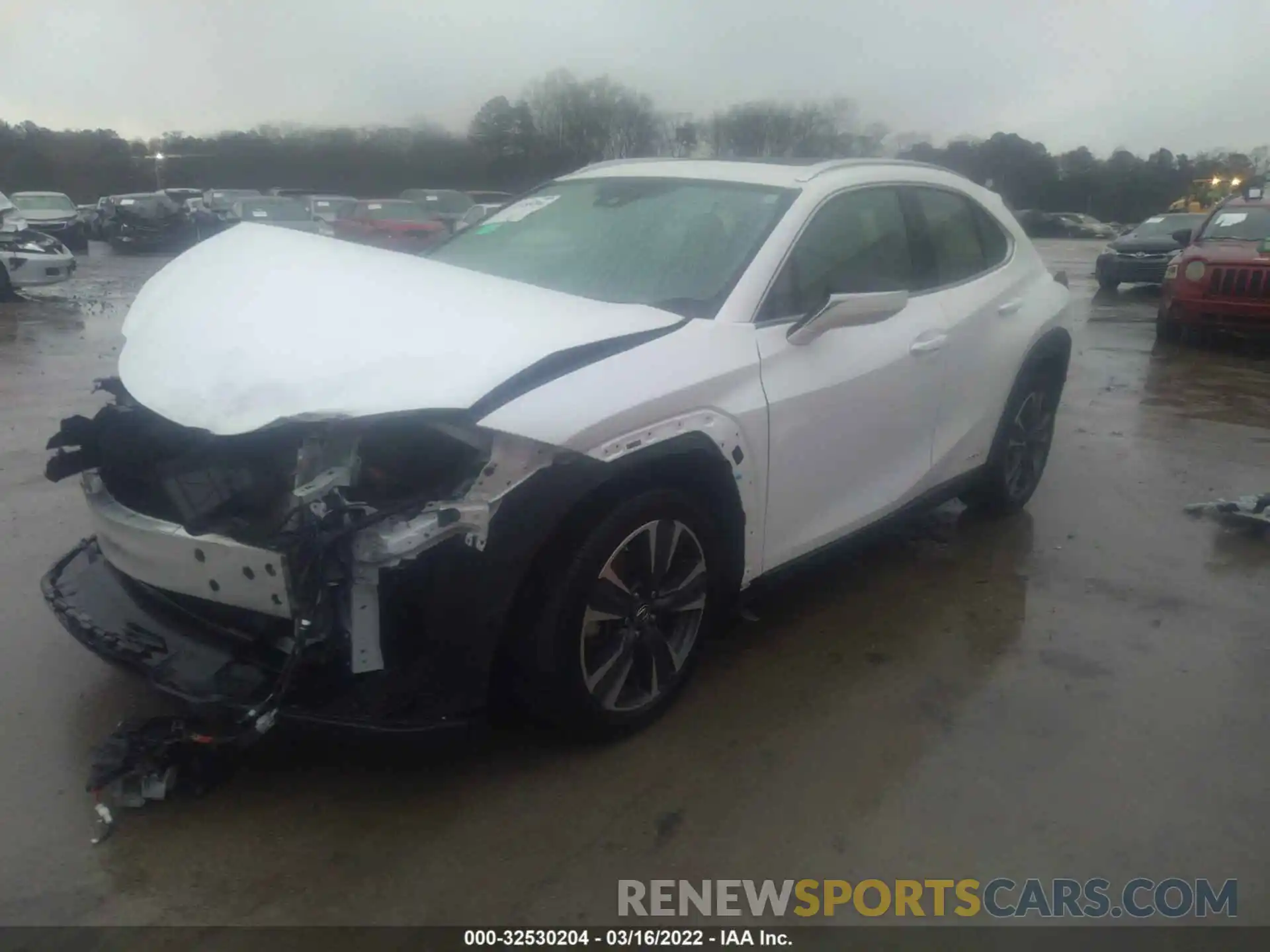 2 Photograph of a damaged car JTHU9JBH7K2001281 LEXUS UX 2019