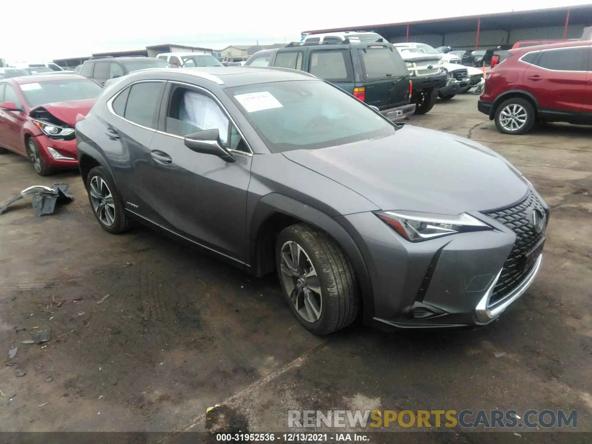 1 Фотография поврежденного автомобиля JTHU9JBH7K2009560 LEXUS UX 2019