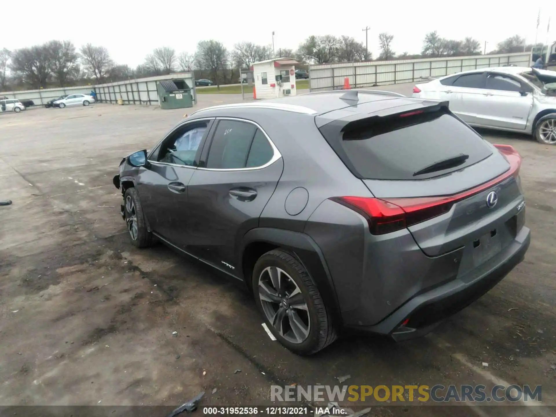 3 Photograph of a damaged car JTHU9JBH7K2009560 LEXUS UX 2019