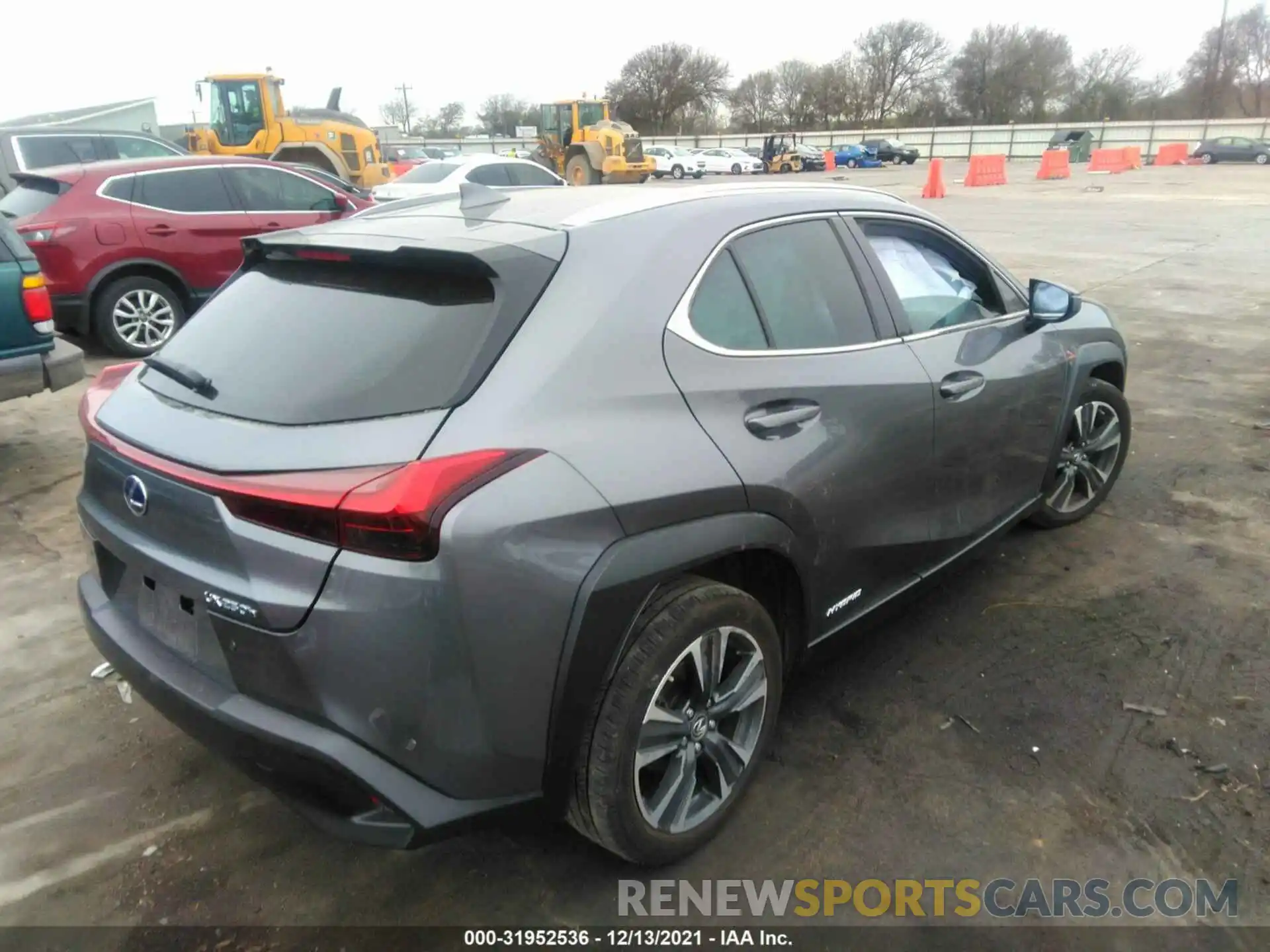 4 Фотография поврежденного автомобиля JTHU9JBH7K2009560 LEXUS UX 2019