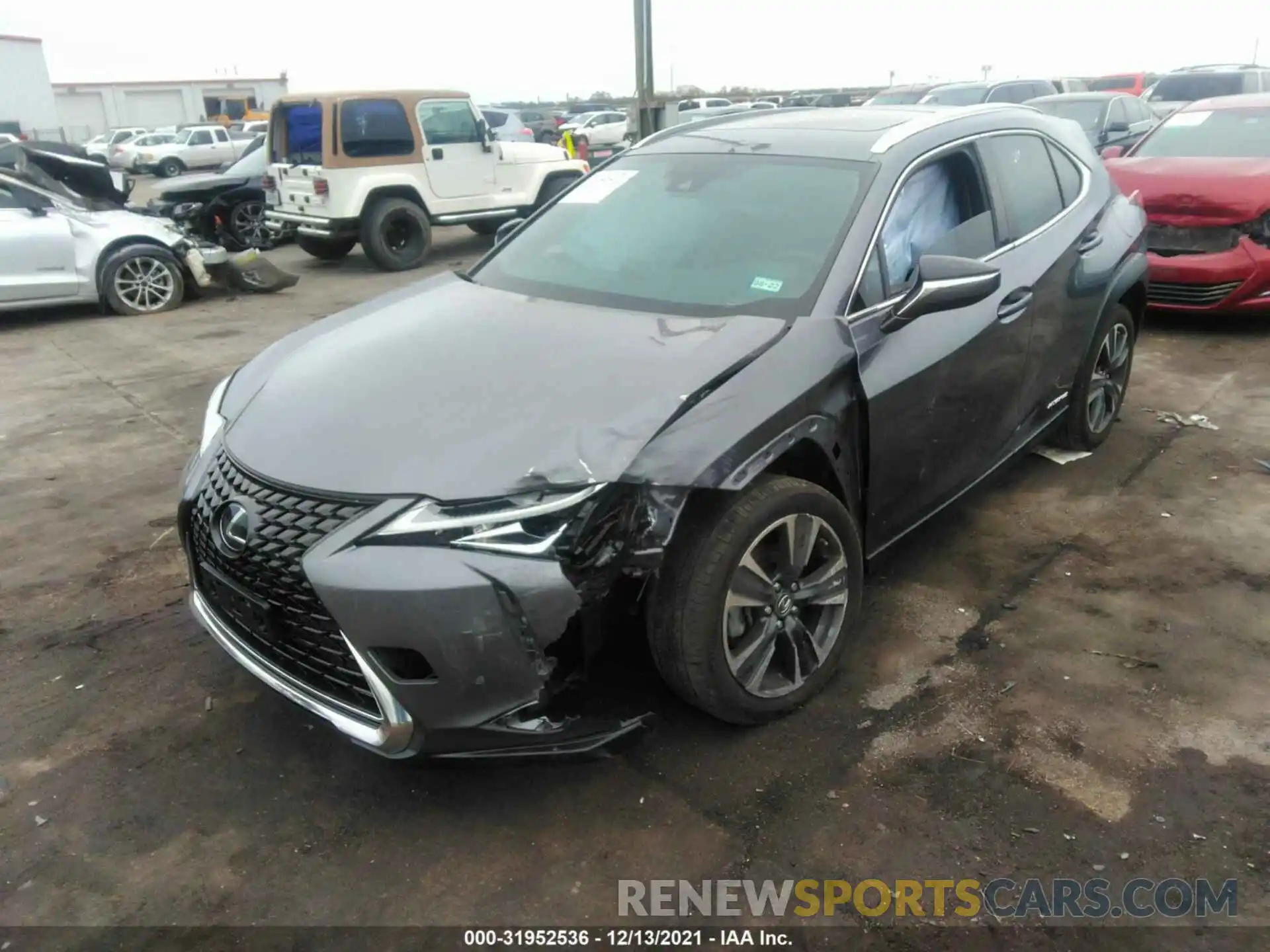 6 Фотография поврежденного автомобиля JTHU9JBH7K2009560 LEXUS UX 2019