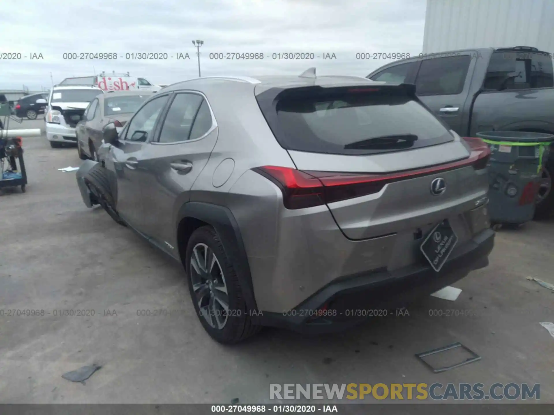 3 Photograph of a damaged car JTHU9JBH7K2017092 LEXUS UX 2019