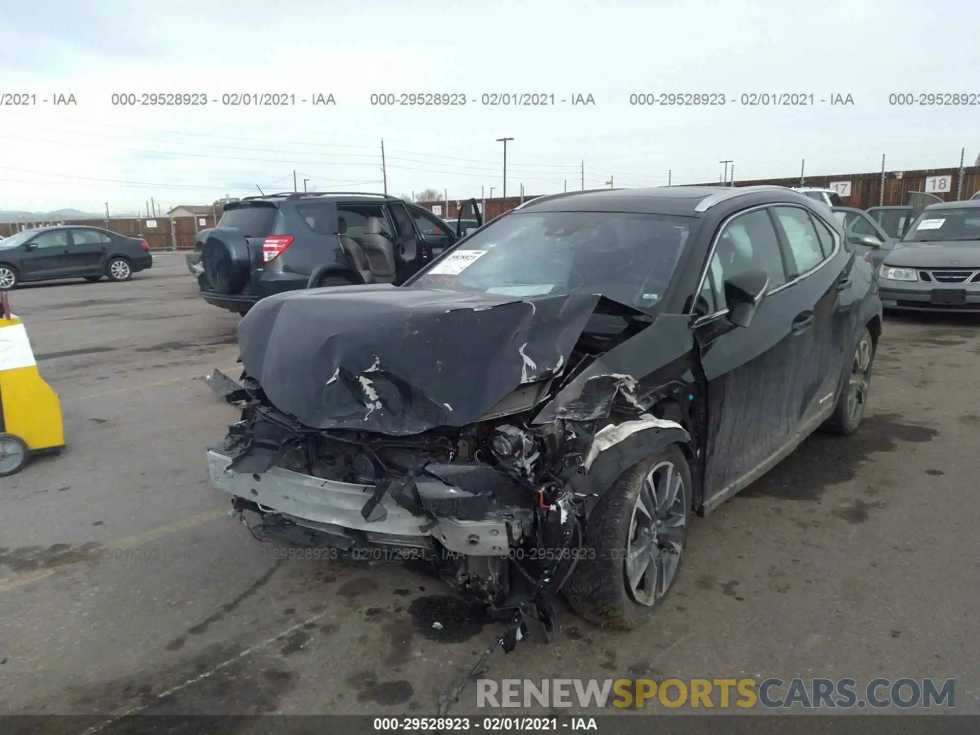 6 Photograph of a damaged car JTHU9JBH7K2017996 LEXUS UX 2019