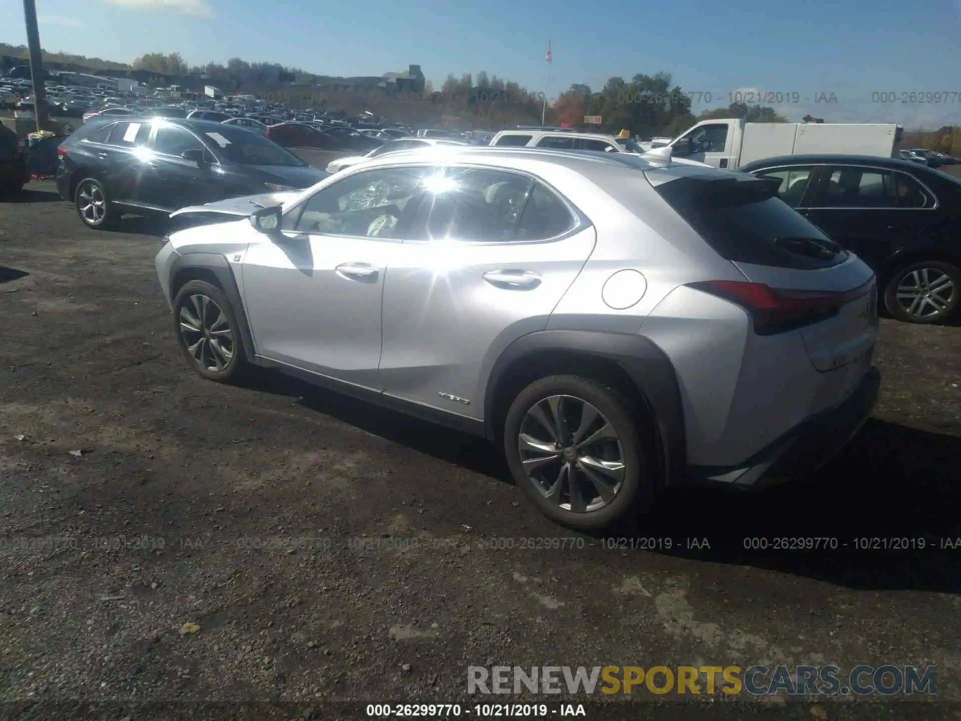 3 Photograph of a damaged car JTHU9JBH9K2002996 LEXUS UX 2019