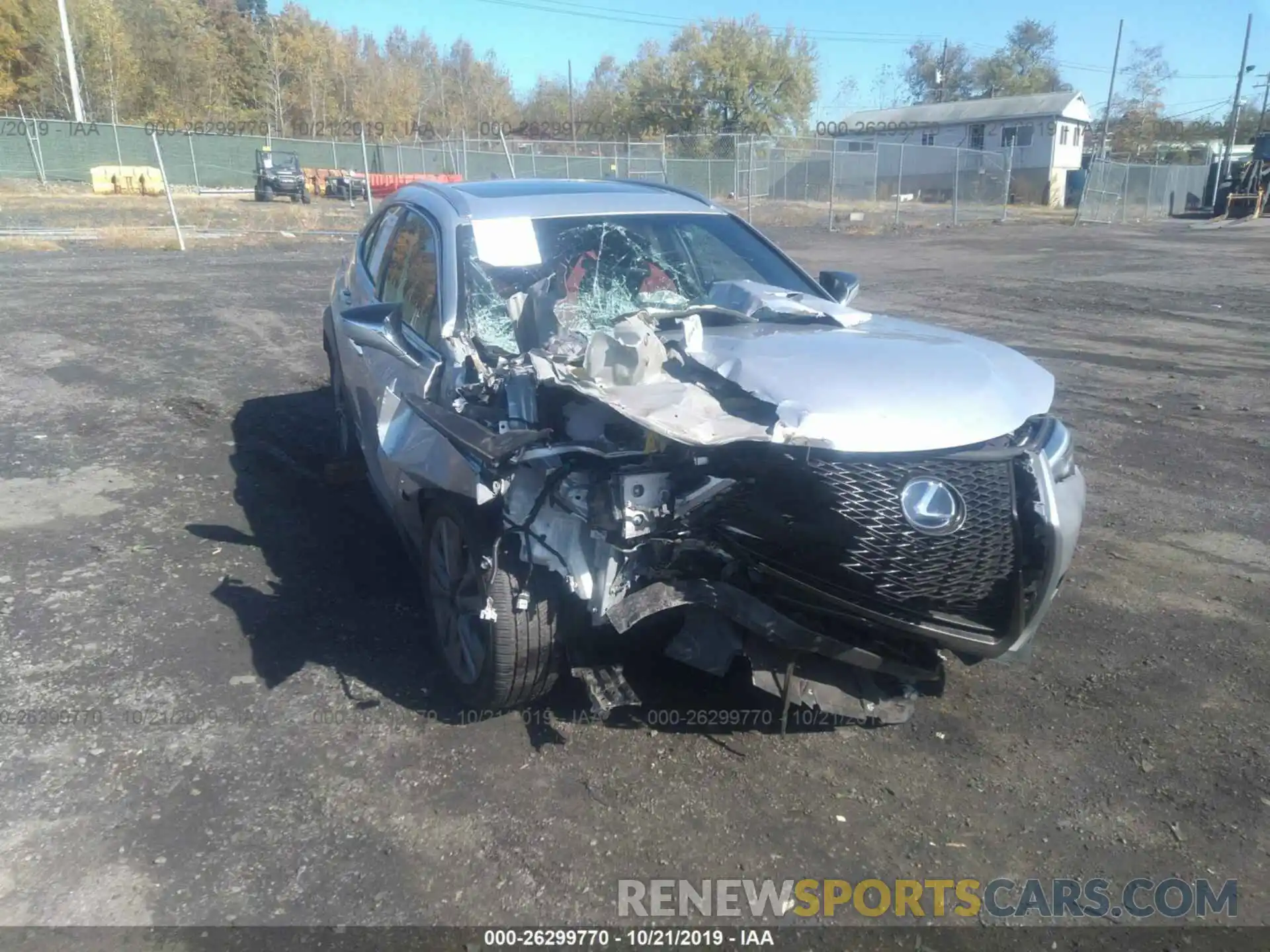 6 Photograph of a damaged car JTHU9JBH9K2002996 LEXUS UX 2019