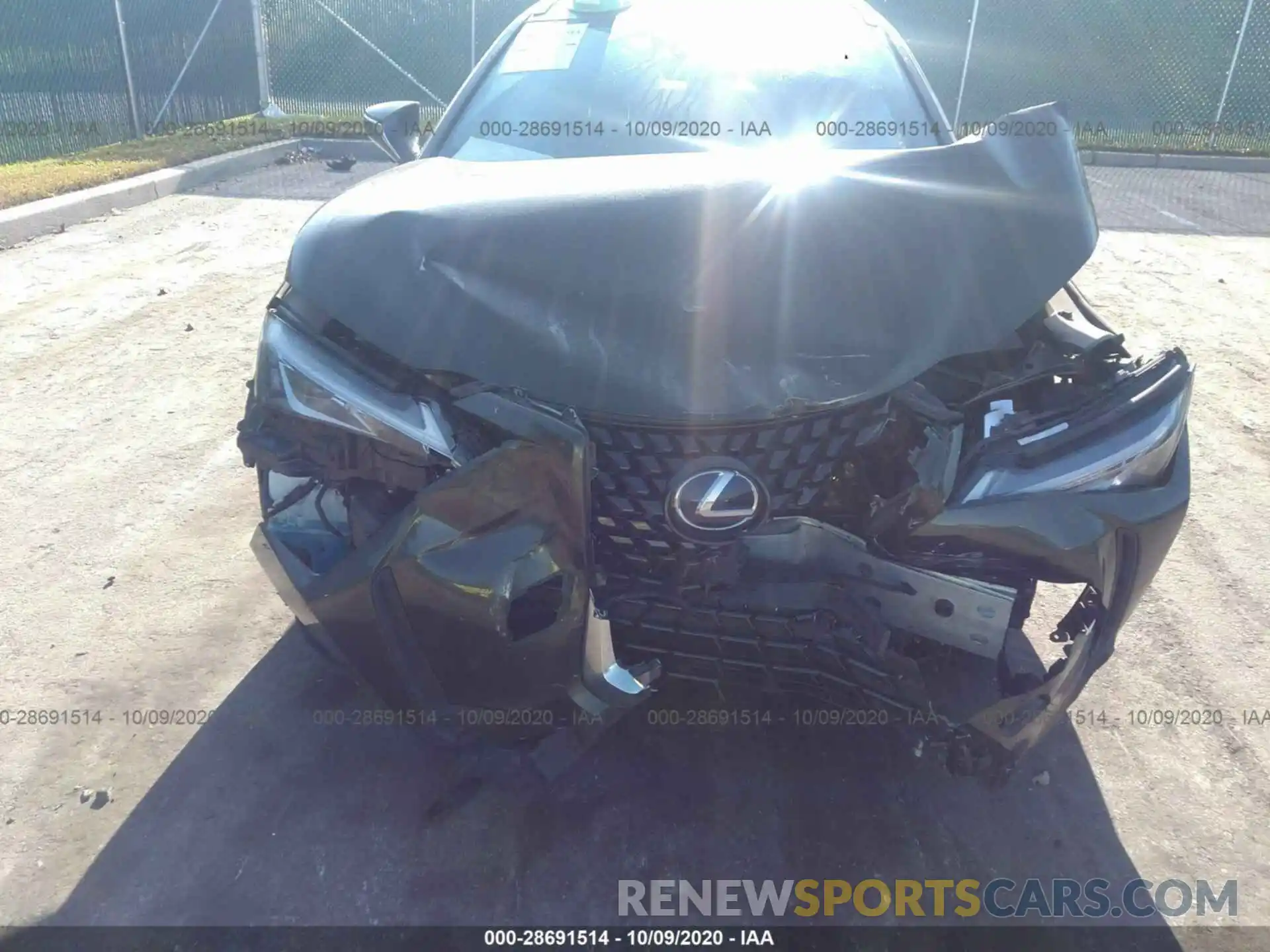 6 Фотография поврежденного автомобиля JTHU9JBH9K2003646 LEXUS UX 2019