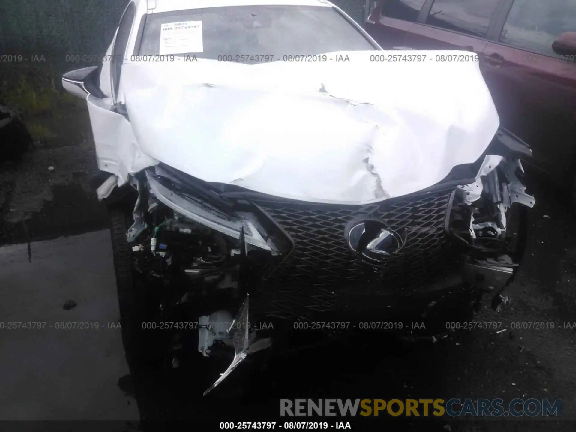 6 Photograph of a damaged car JTHU9JBH9K2005493 LEXUS UX 2019