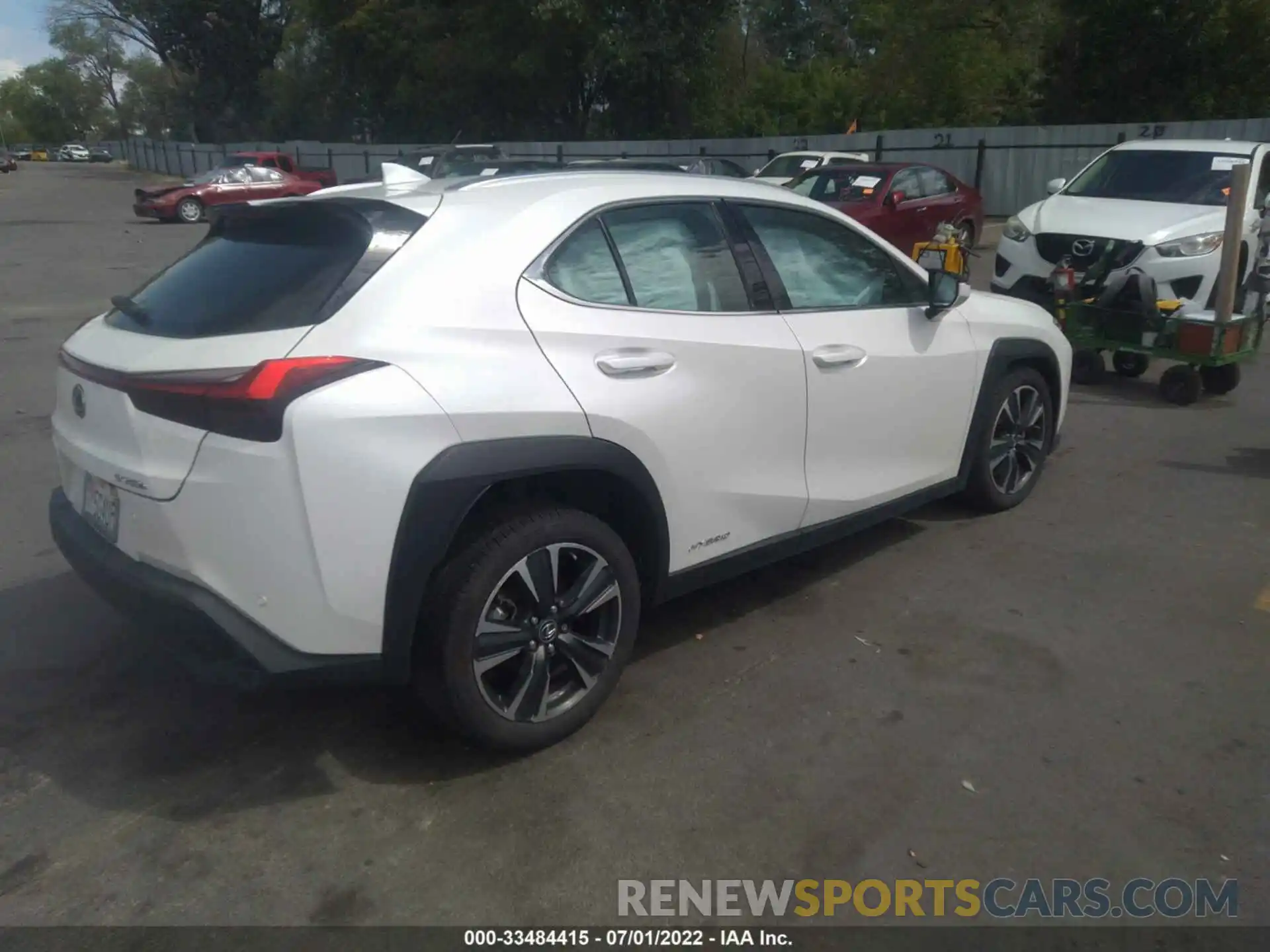 4 Photograph of a damaged car JTHU9JBH9K2010564 LEXUS UX 2019