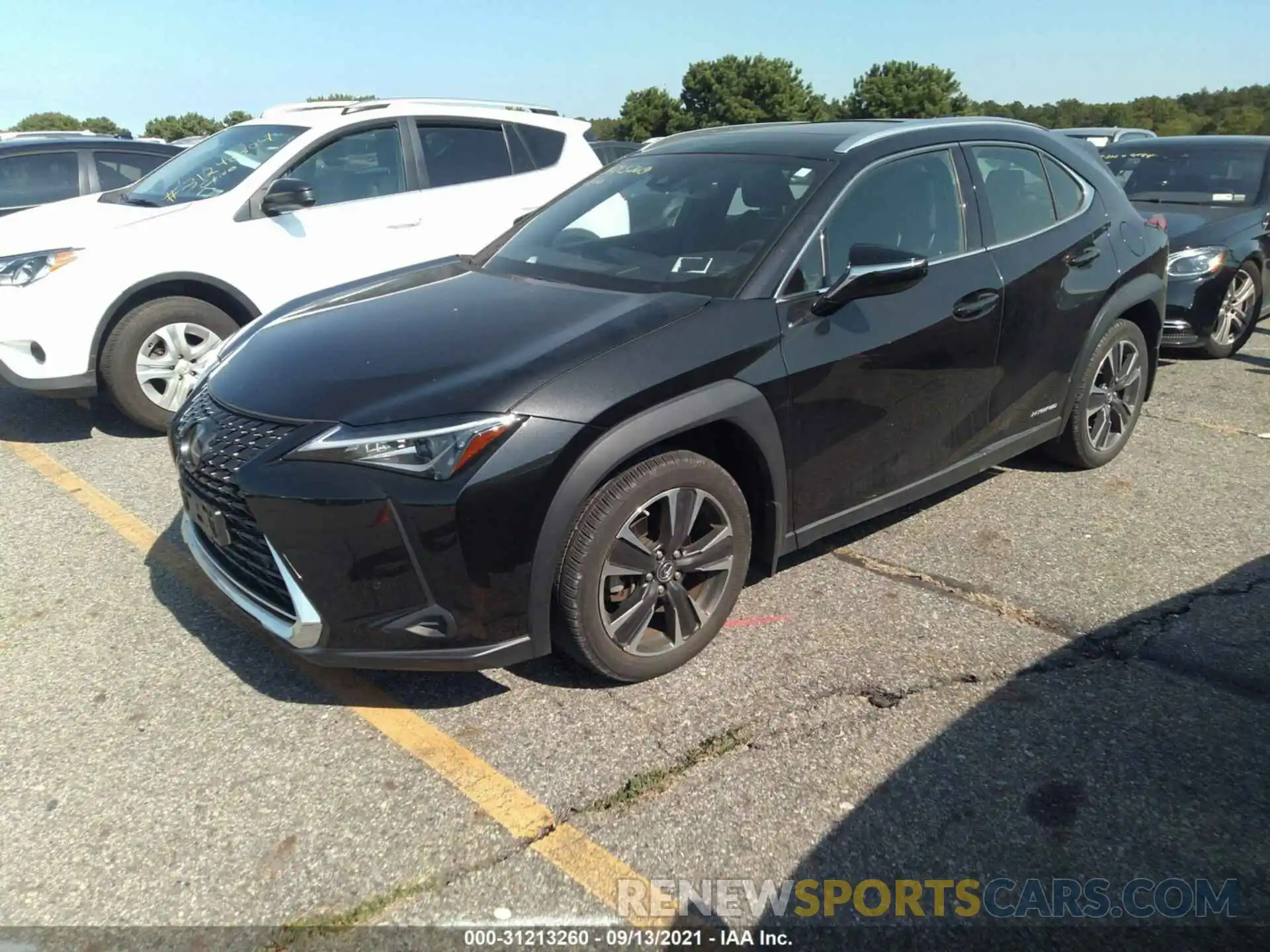 2 Photograph of a damaged car JTHU9JBH9K2017904 LEXUS UX 2019