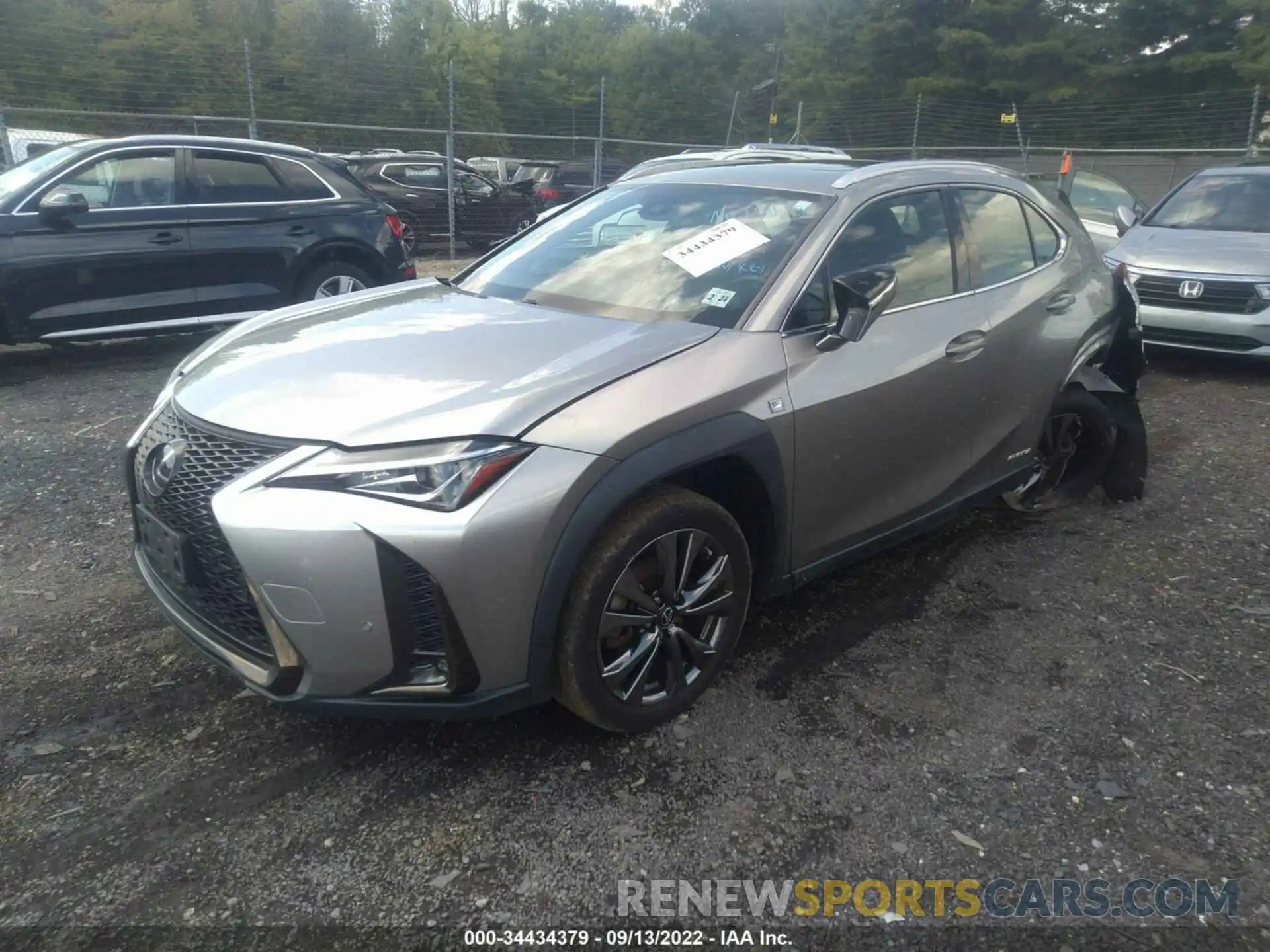 2 Photograph of a damaged car JTHU9JBHXK2002974 LEXUS UX 2019