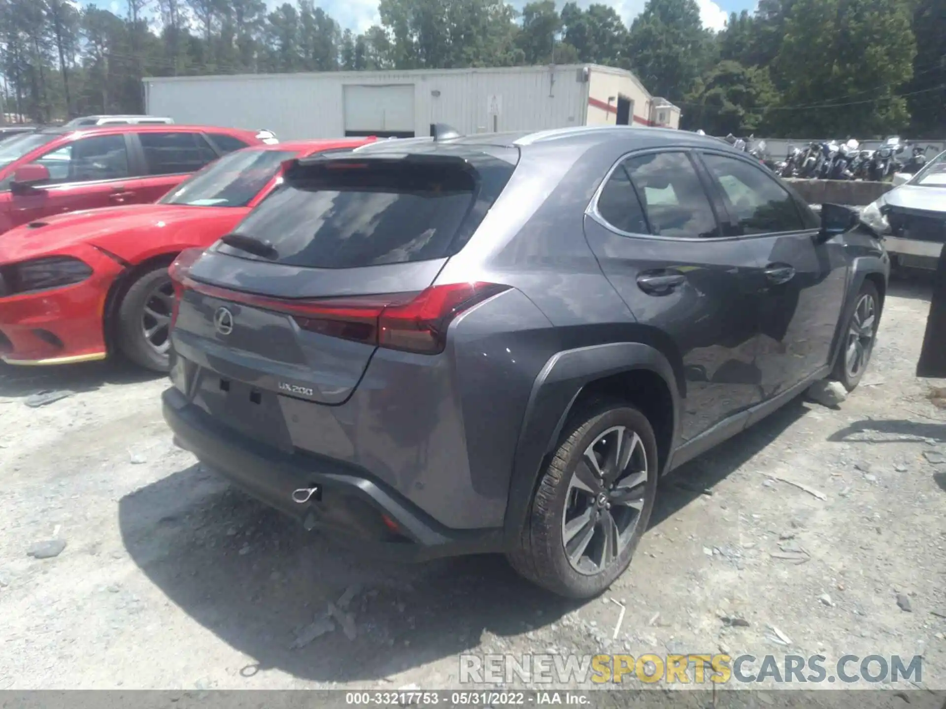 4 Фотография поврежденного автомобиля JTHY3JBH0K2001965 LEXUS UX 2019