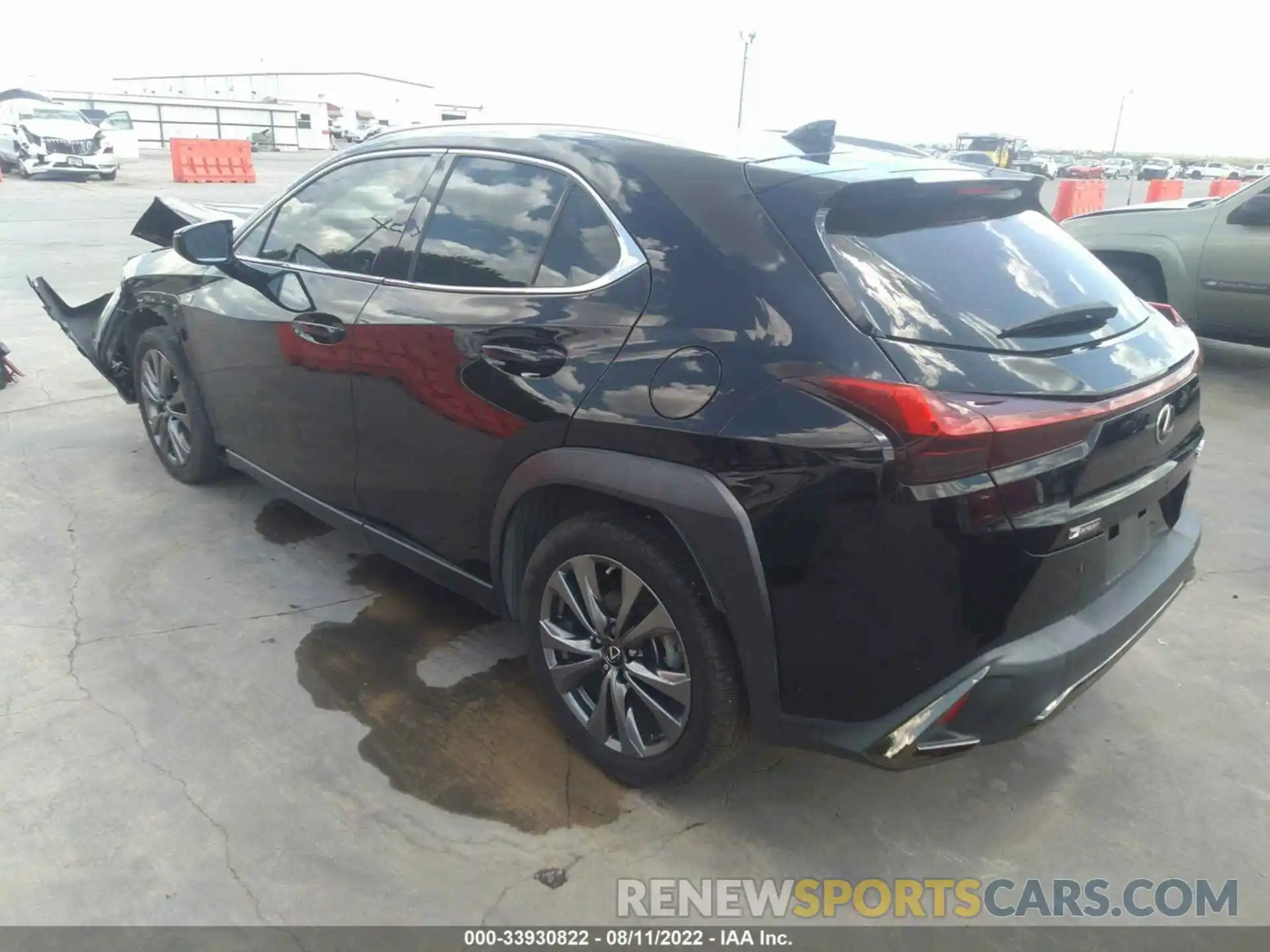 3 Photograph of a damaged car JTHY3JBH0K2003487 LEXUS UX 2019