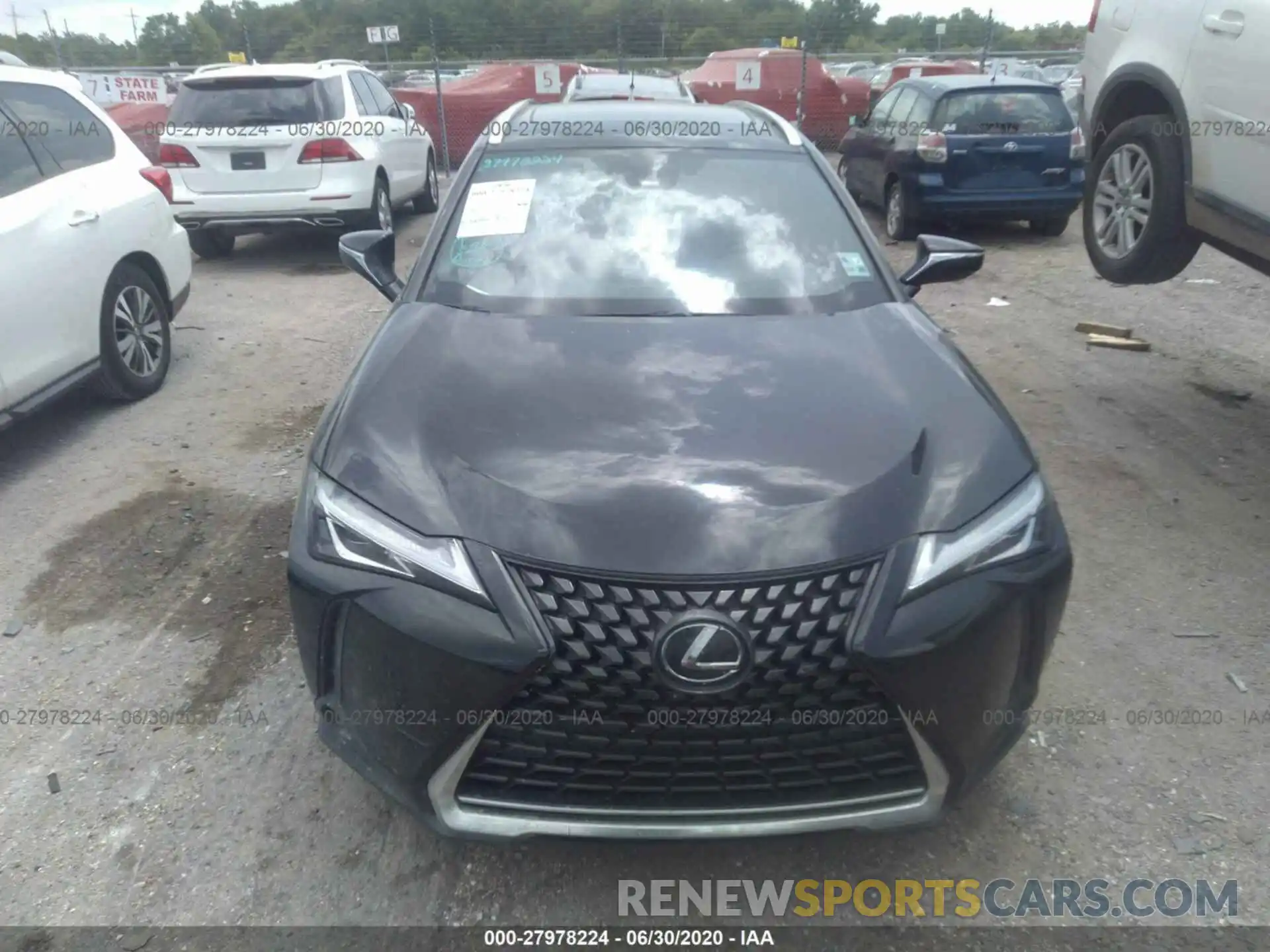 6 Photograph of a damaged car JTHY3JBH0K2004008 LEXUS UX 2019