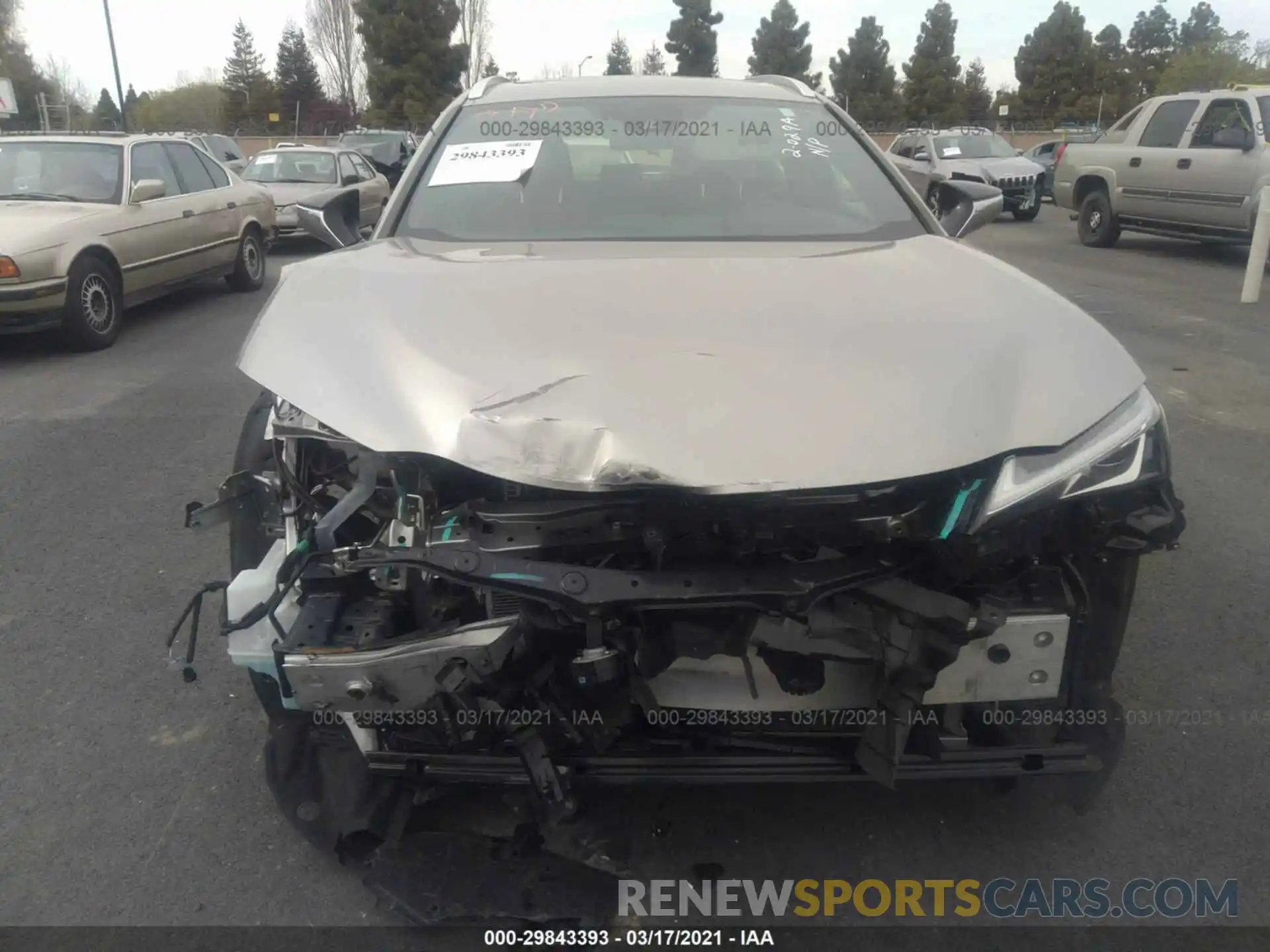 6 Photograph of a damaged car JTHY3JBH0K2014361 LEXUS UX 2019