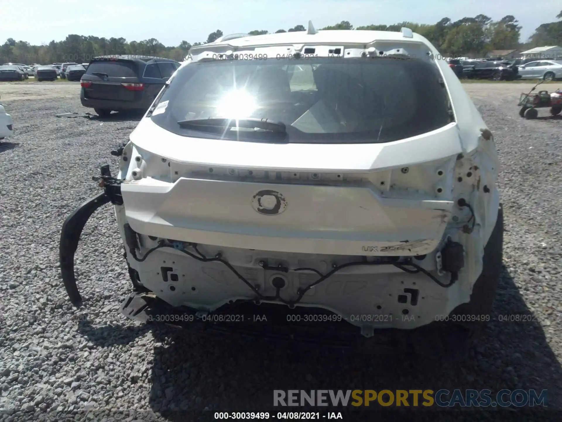 6 Photograph of a damaged car JTHY3JBH0K2015803 LEXUS UX 2019