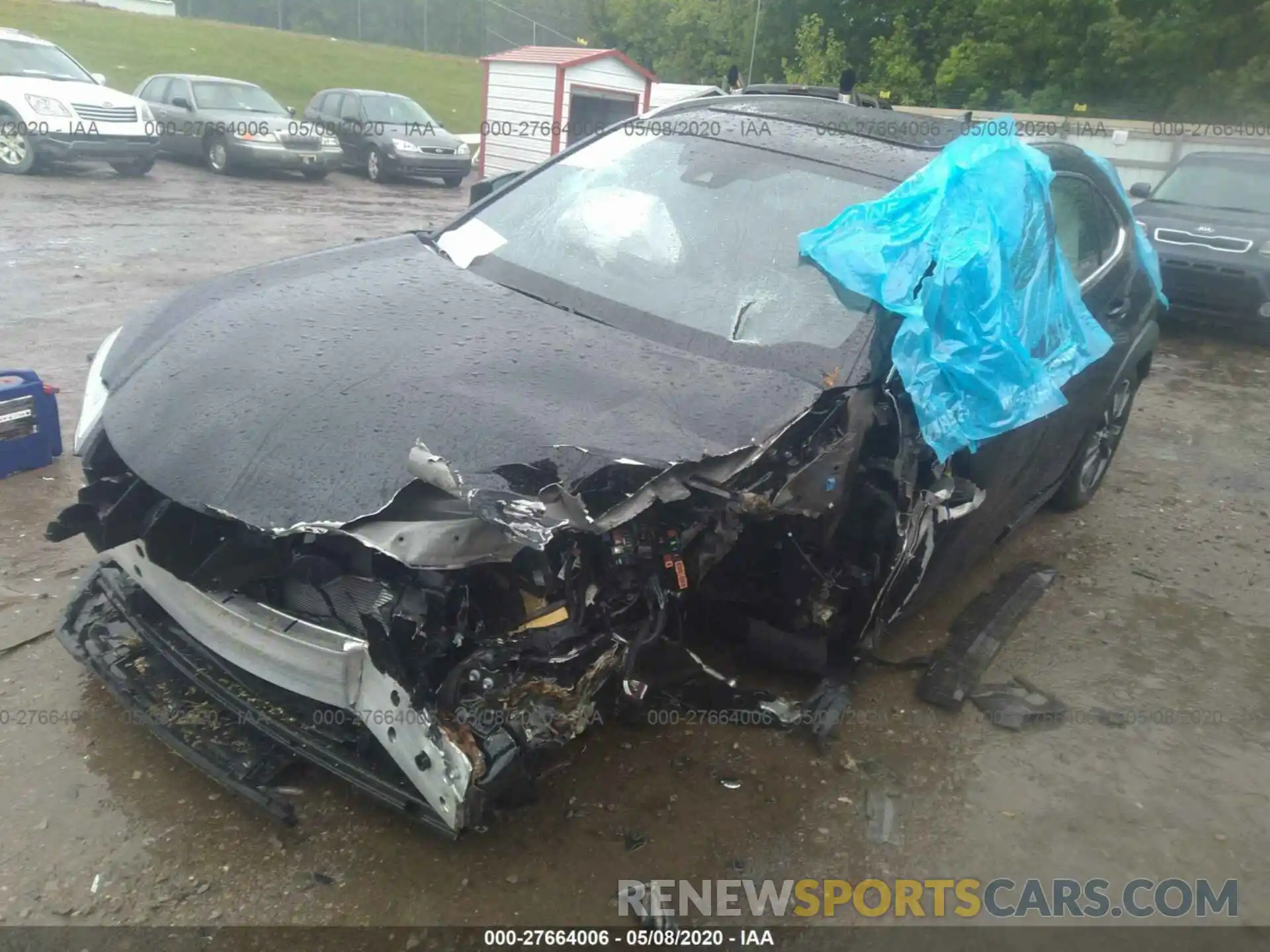 2 Photograph of a damaged car JTHY3JBH0K2020659 LEXUS UX 2019