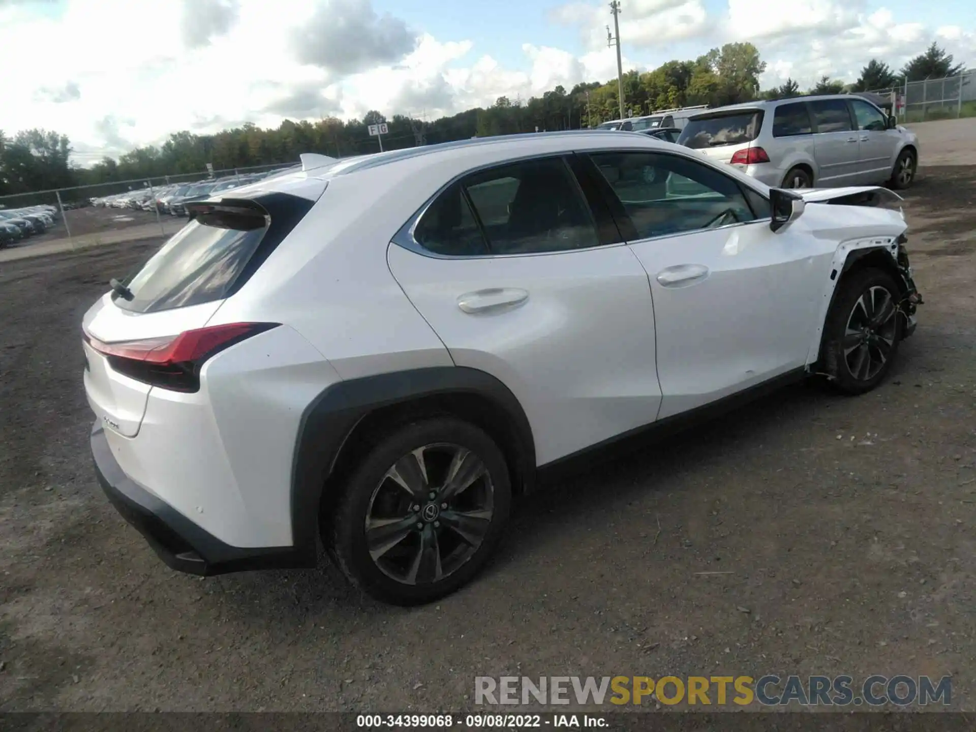 4 Фотография поврежденного автомобиля JTHY3JBH1K2000663 LEXUS UX 2019