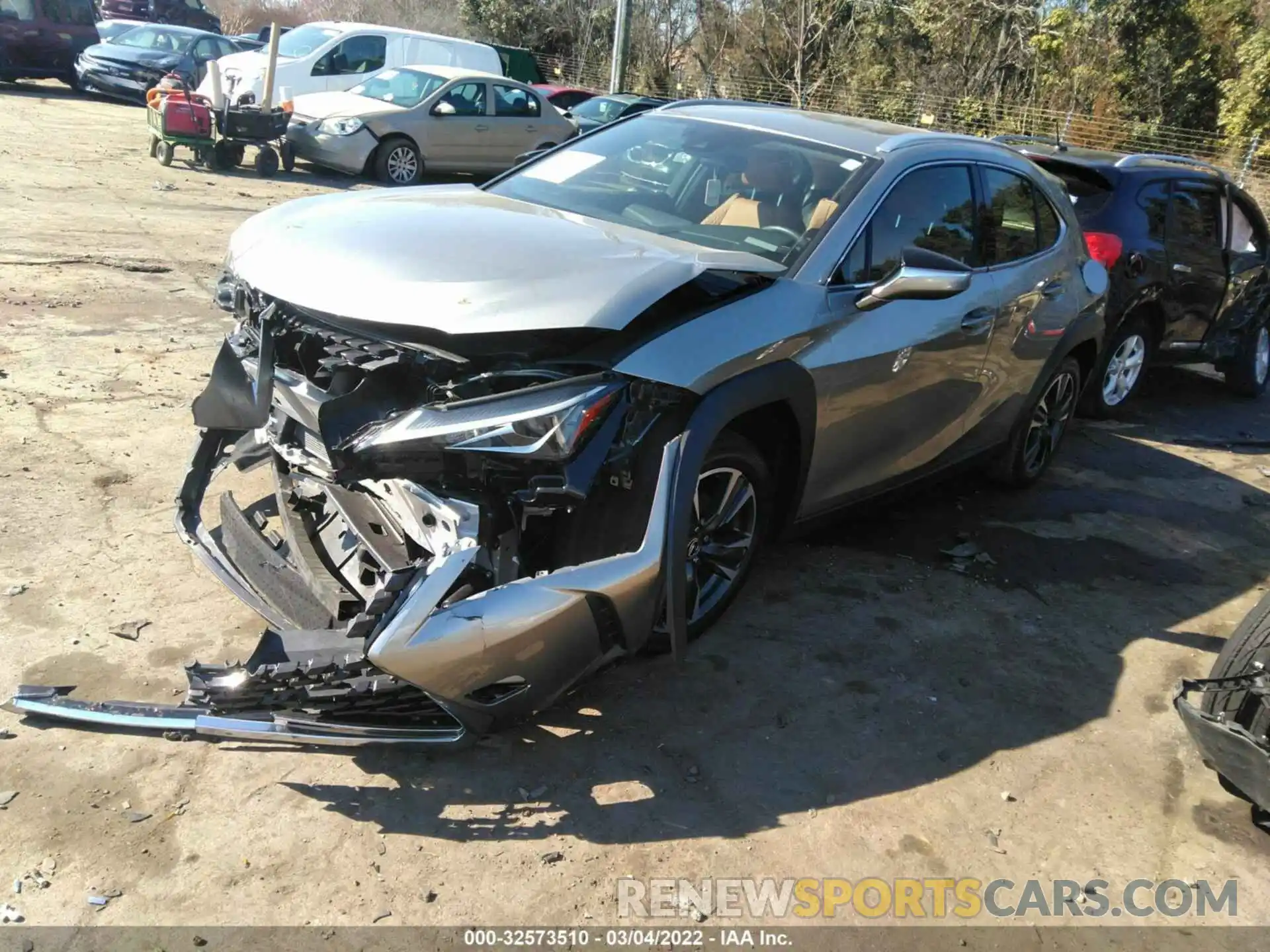 2 Photograph of a damaged car JTHY3JBH1K2002302 LEXUS UX 2019