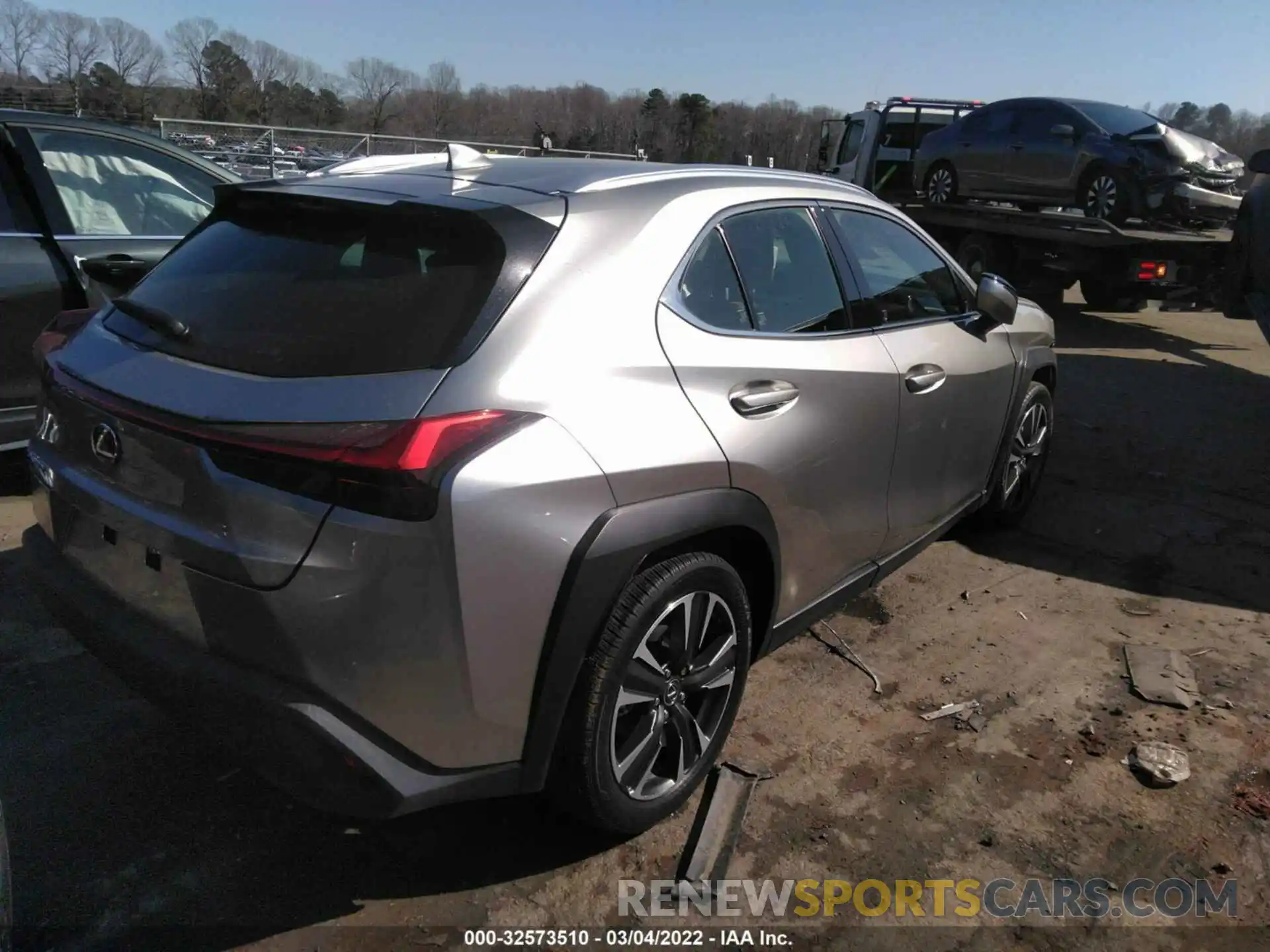 4 Фотография поврежденного автомобиля JTHY3JBH1K2002302 LEXUS UX 2019