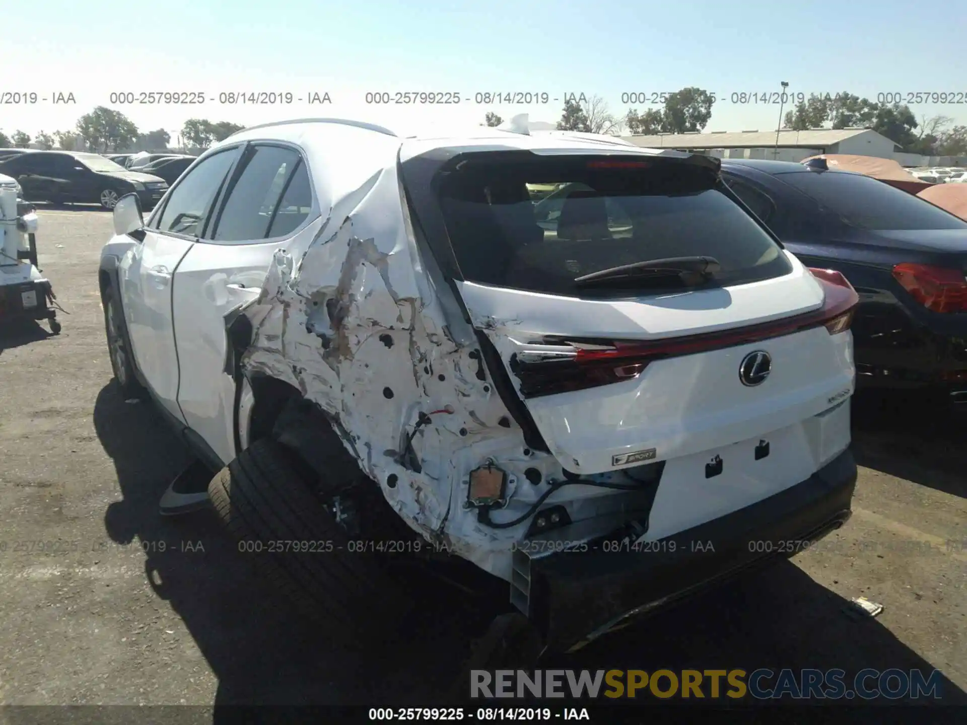 3 Photograph of a damaged car JTHY3JBH1K2002395 LEXUS UX 2019