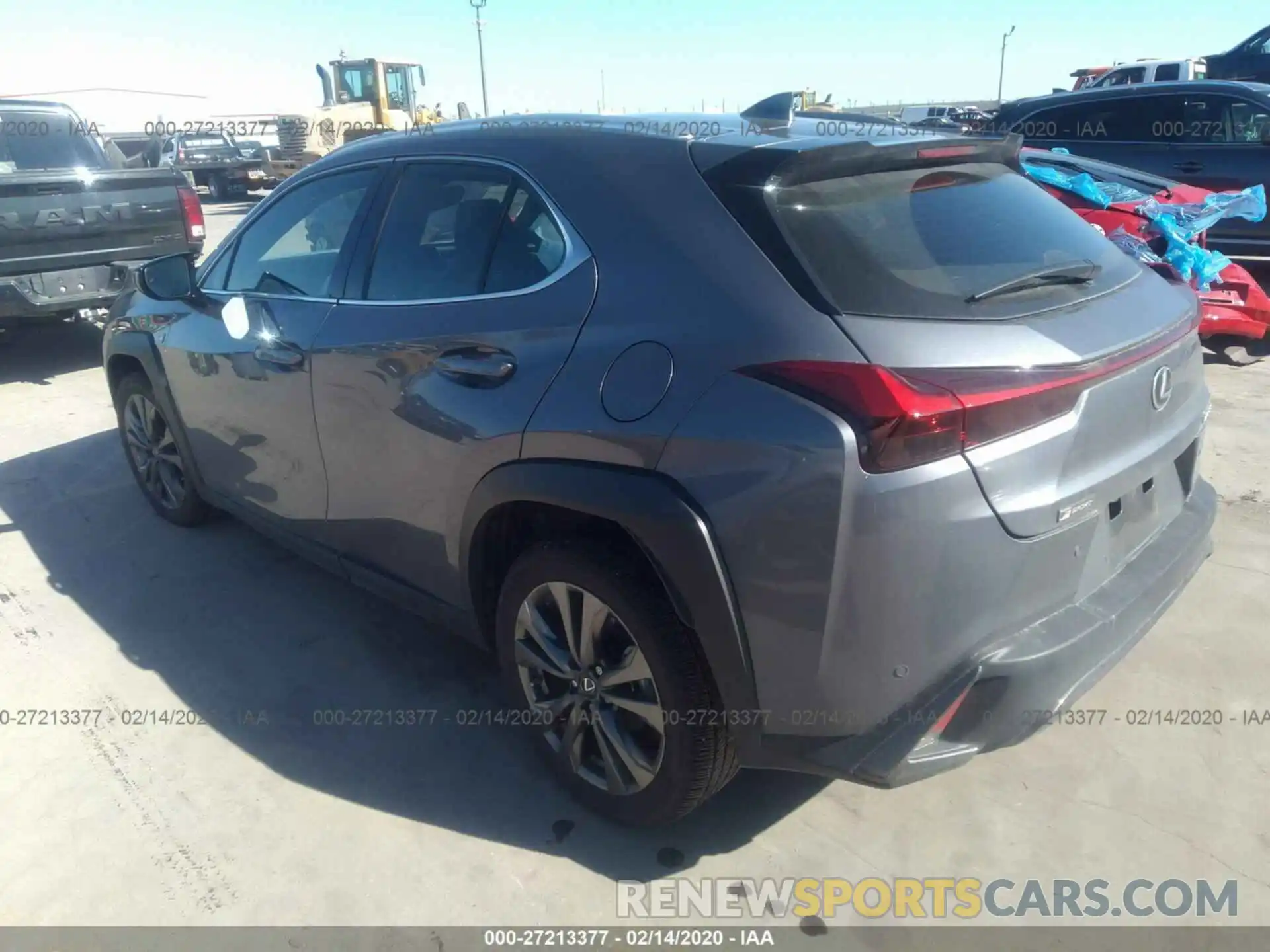 3 Photograph of a damaged car JTHY3JBH1K2009332 LEXUS UX 2019