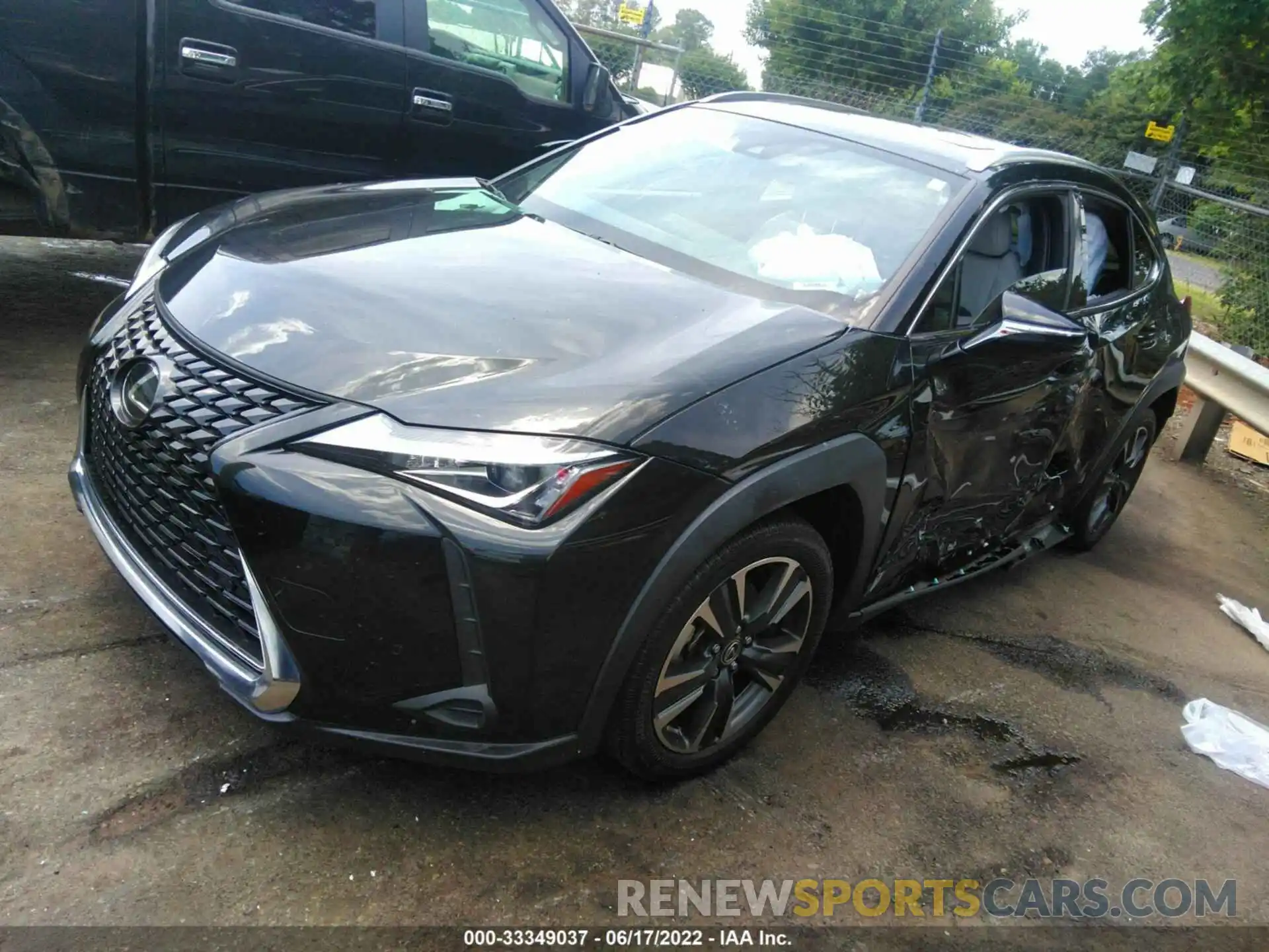 2 Photograph of a damaged car JTHY3JBH1K2013705 LEXUS UX 2019