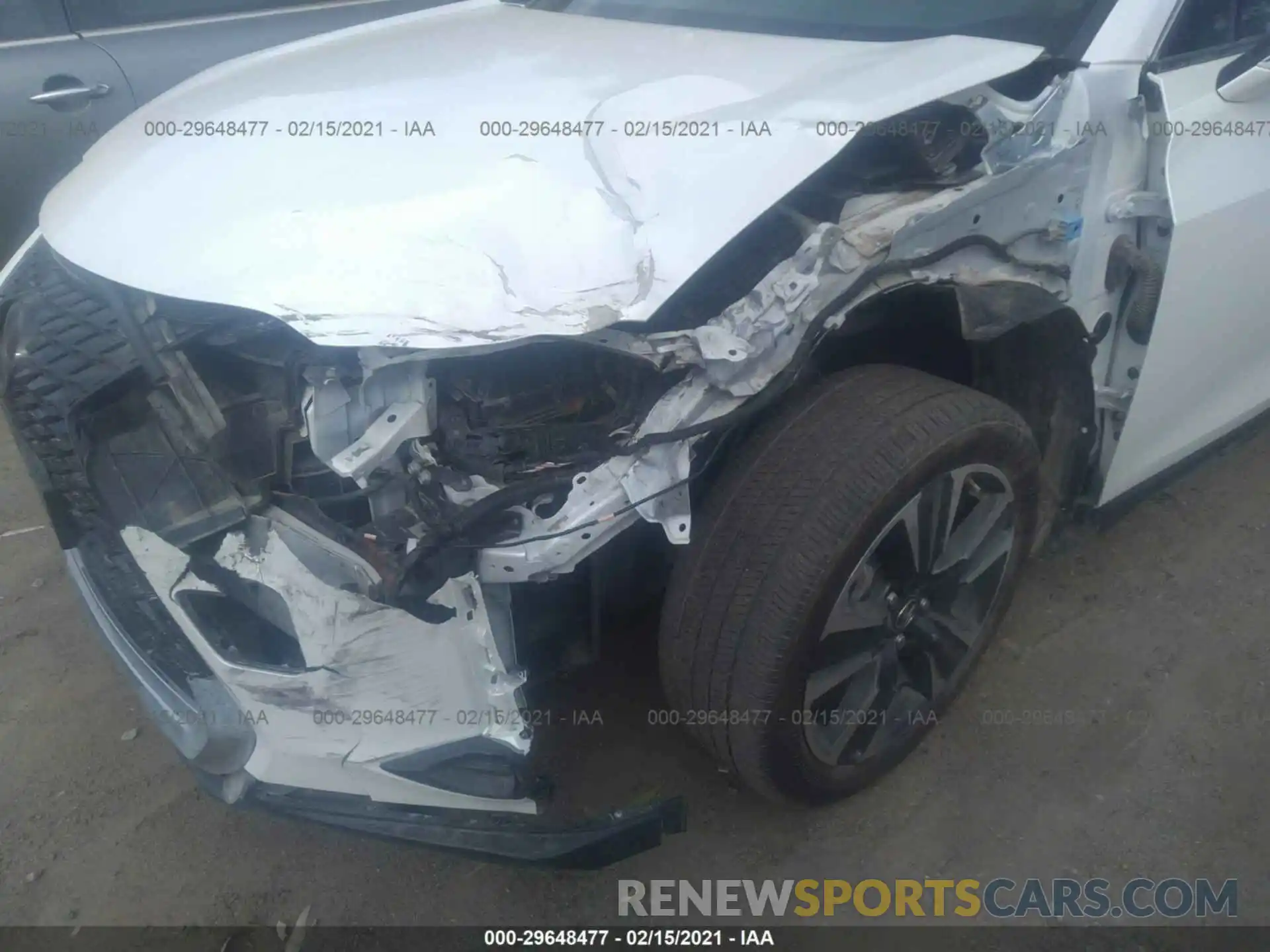 6 Photograph of a damaged car JTHY3JBH1K2015051 LEXUS UX 2019