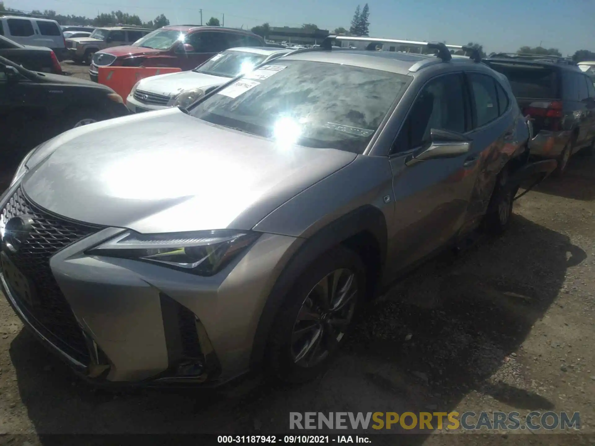 2 Photograph of a damaged car JTHY3JBH1K2017110 LEXUS UX 2019