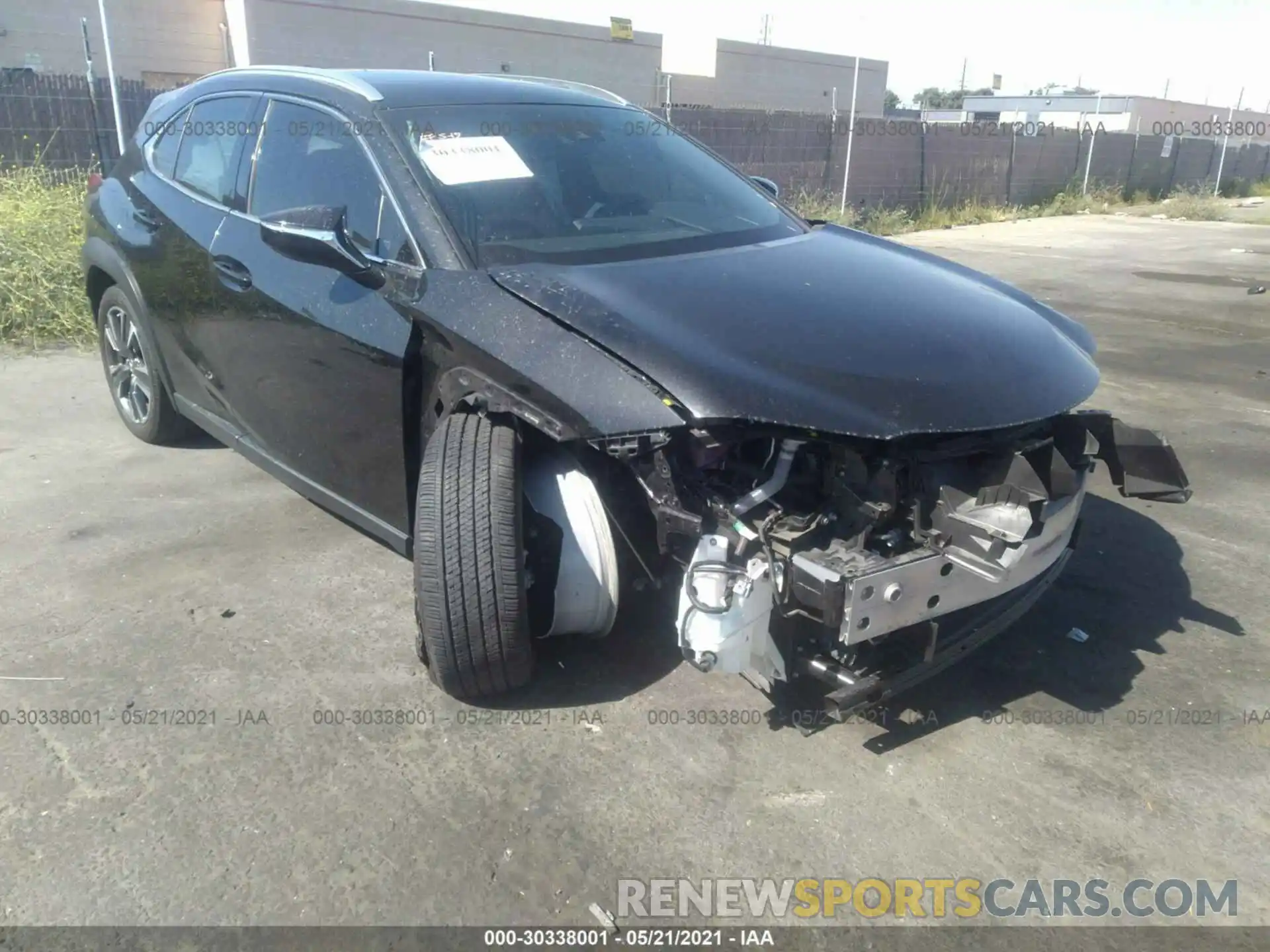 1 Photograph of a damaged car JTHY3JBH2K2004480 LEXUS UX 2019