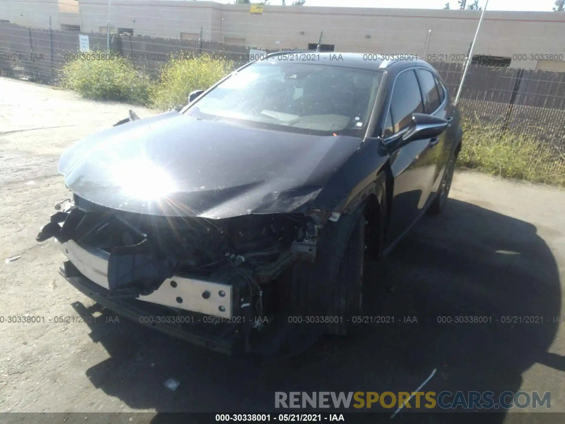 2 Photograph of a damaged car JTHY3JBH2K2004480 LEXUS UX 2019