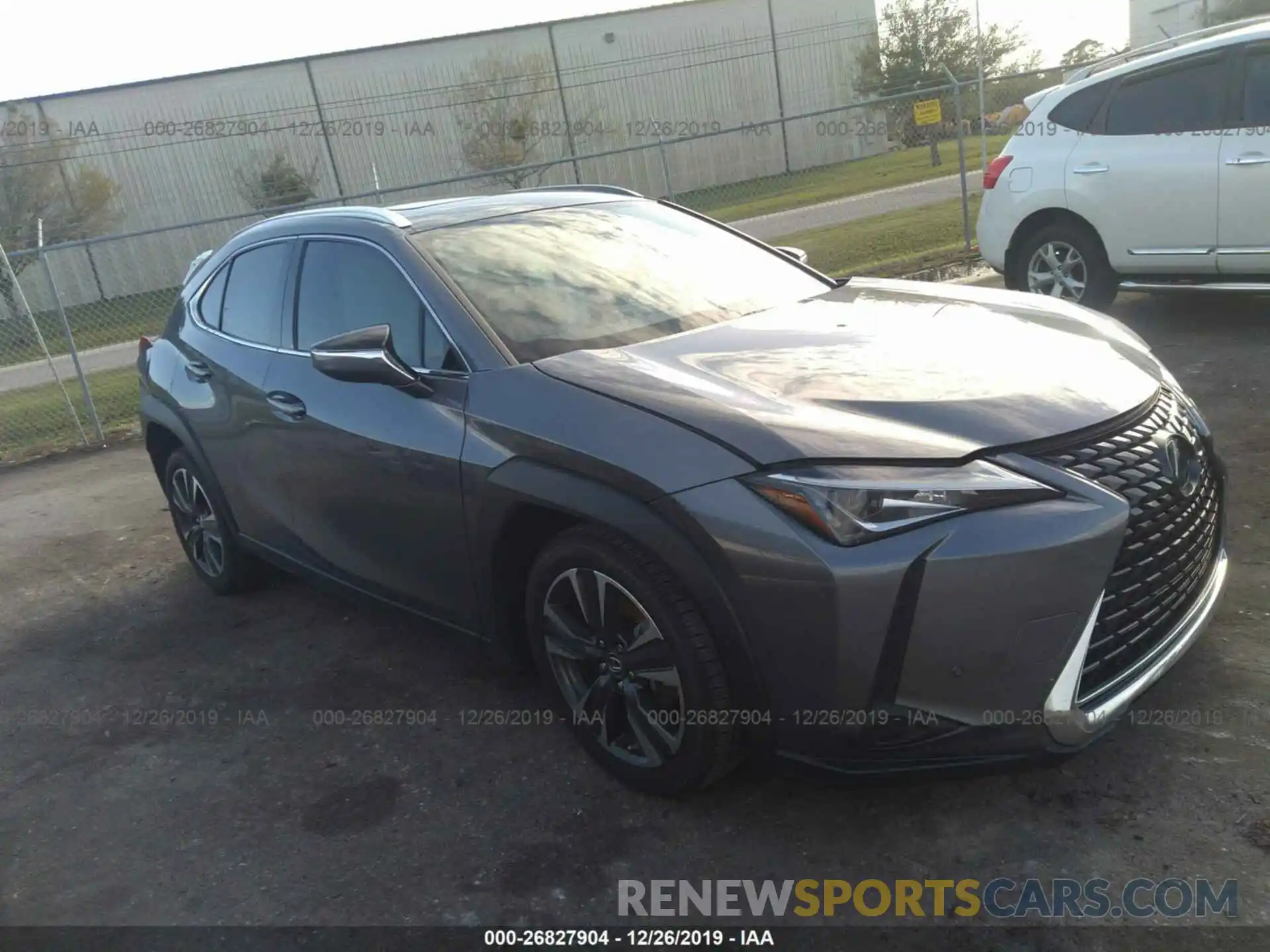 1 Фотография поврежденного автомобиля JTHY3JBH2K2004723 LEXUS UX 2019