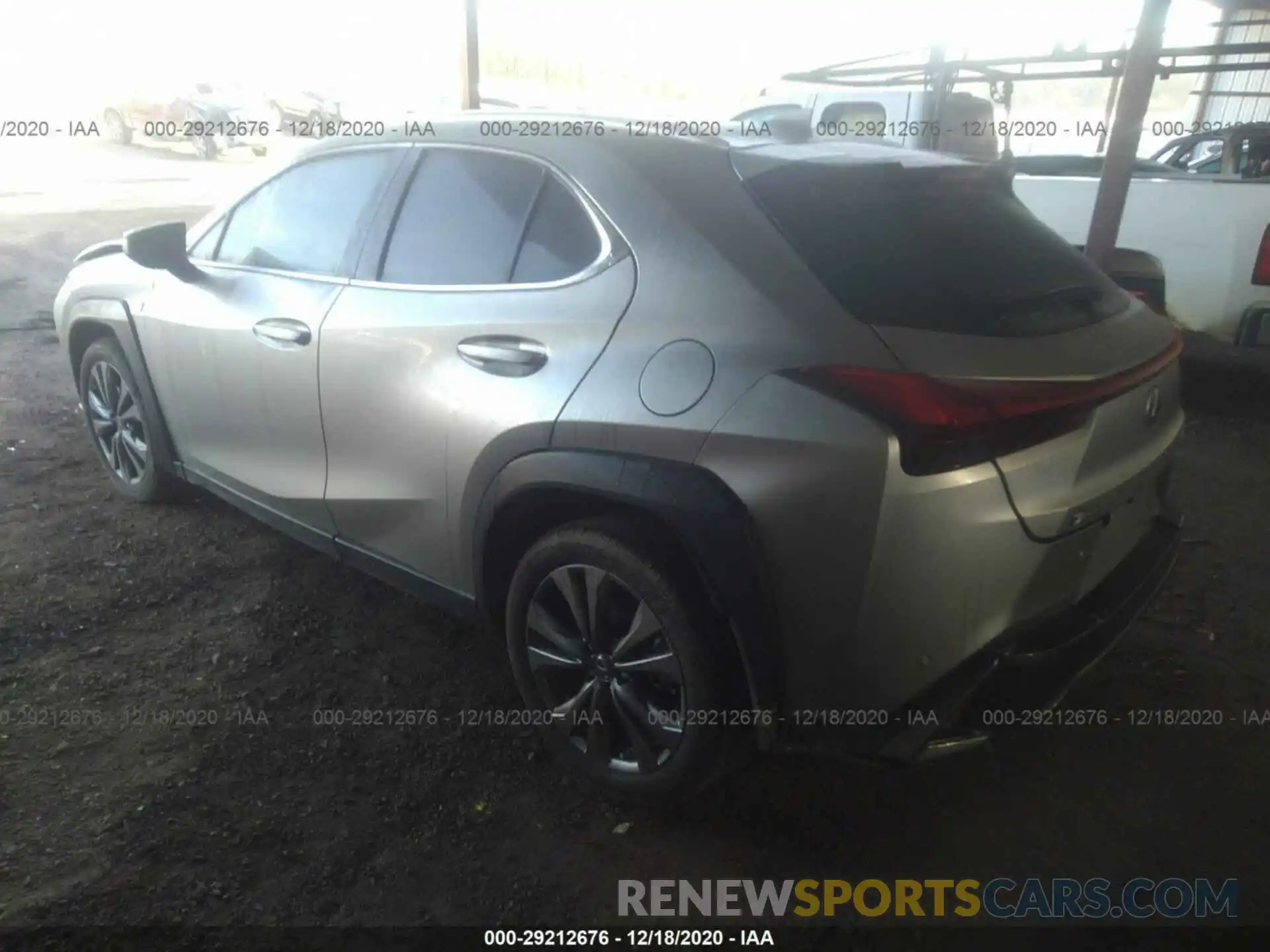 3 Фотография поврежденного автомобиля JTHY3JBH2K2006505 LEXUS UX 2019