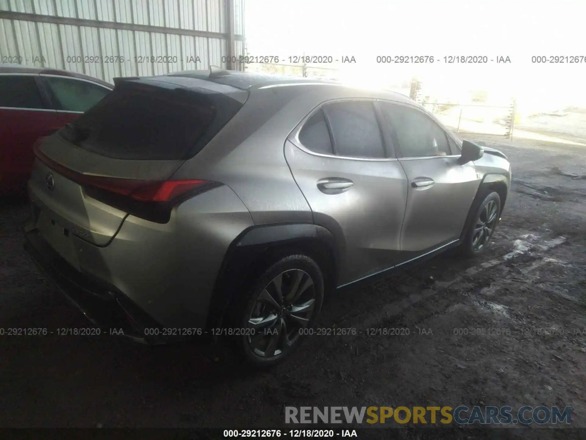 4 Фотография поврежденного автомобиля JTHY3JBH2K2006505 LEXUS UX 2019