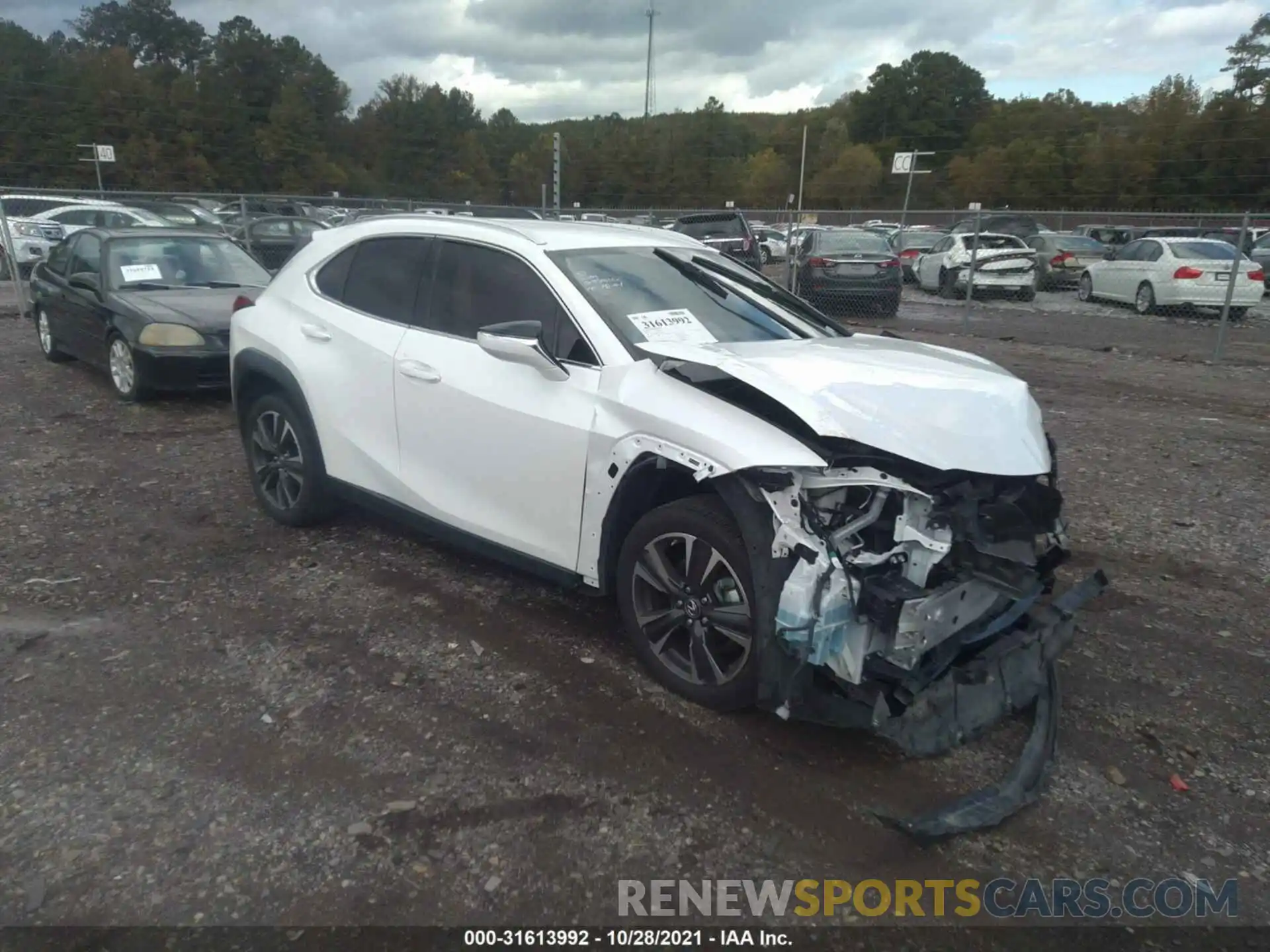 1 Photograph of a damaged car JTHY3JBH2K2012451 LEXUS UX 2019