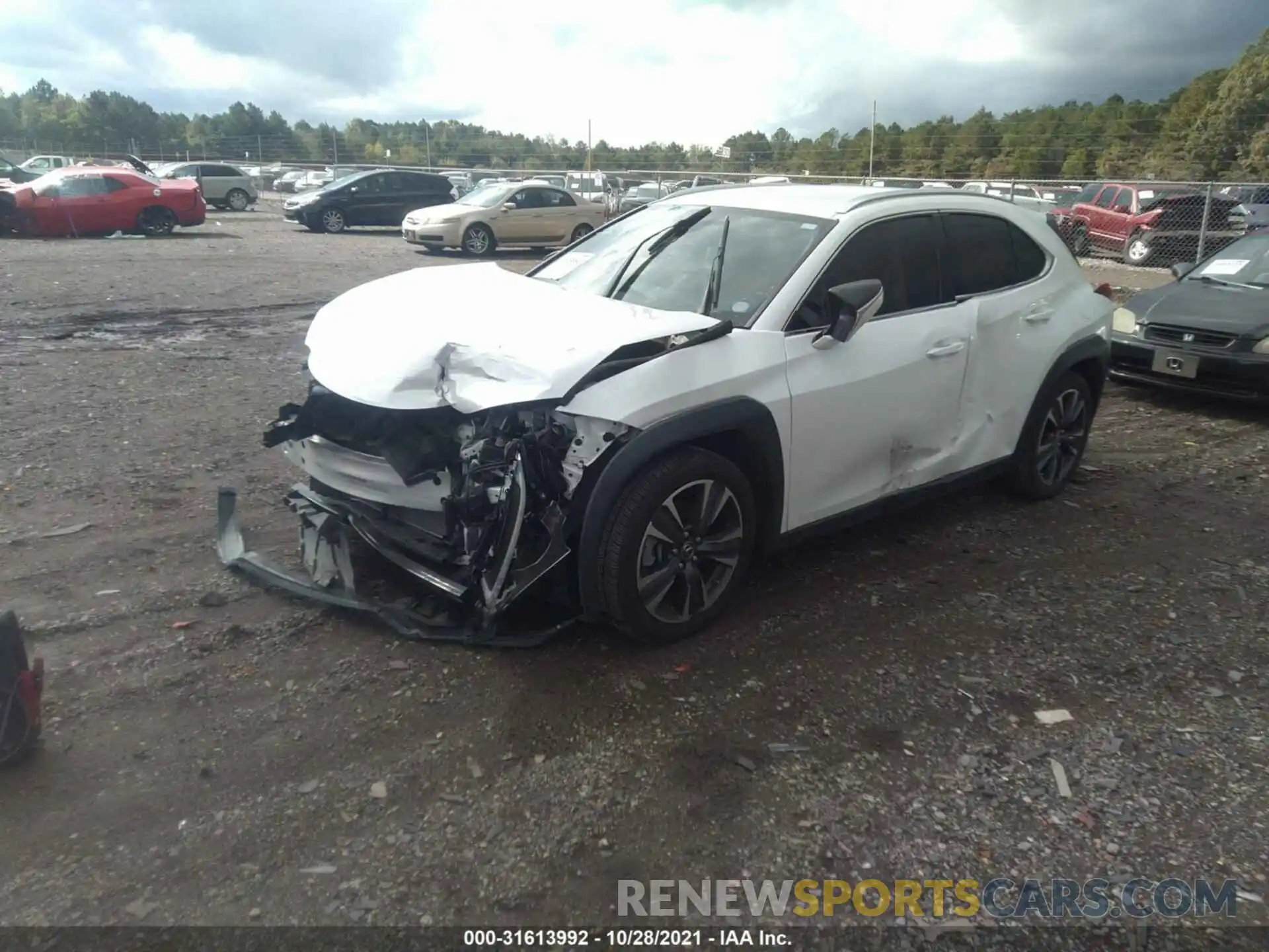 2 Photograph of a damaged car JTHY3JBH2K2012451 LEXUS UX 2019