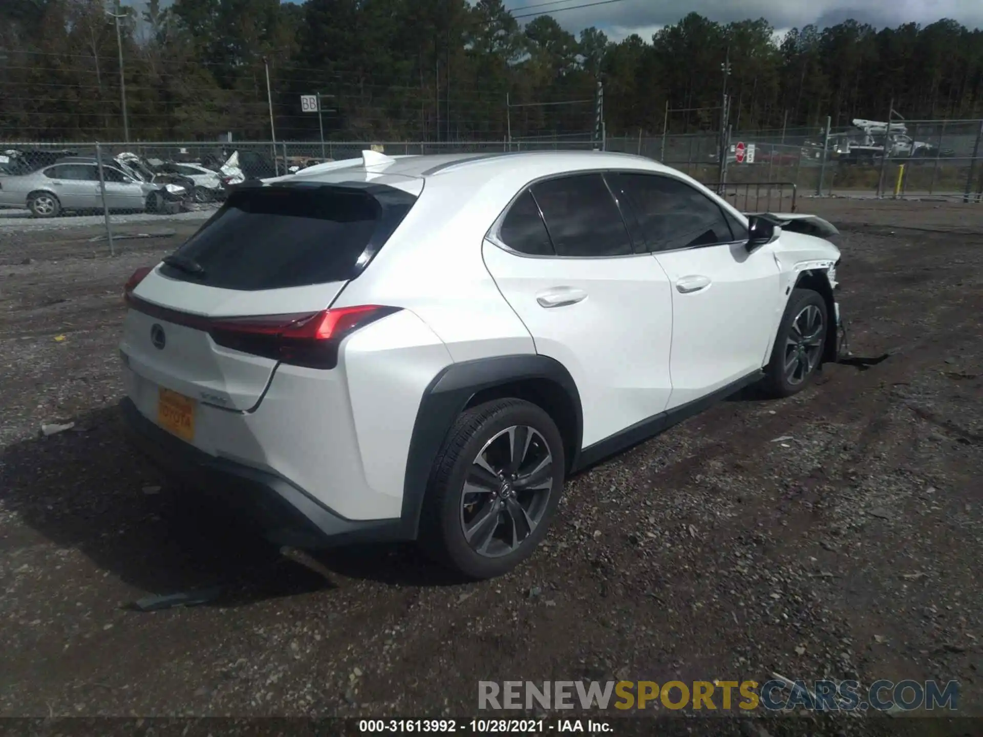 4 Photograph of a damaged car JTHY3JBH2K2012451 LEXUS UX 2019