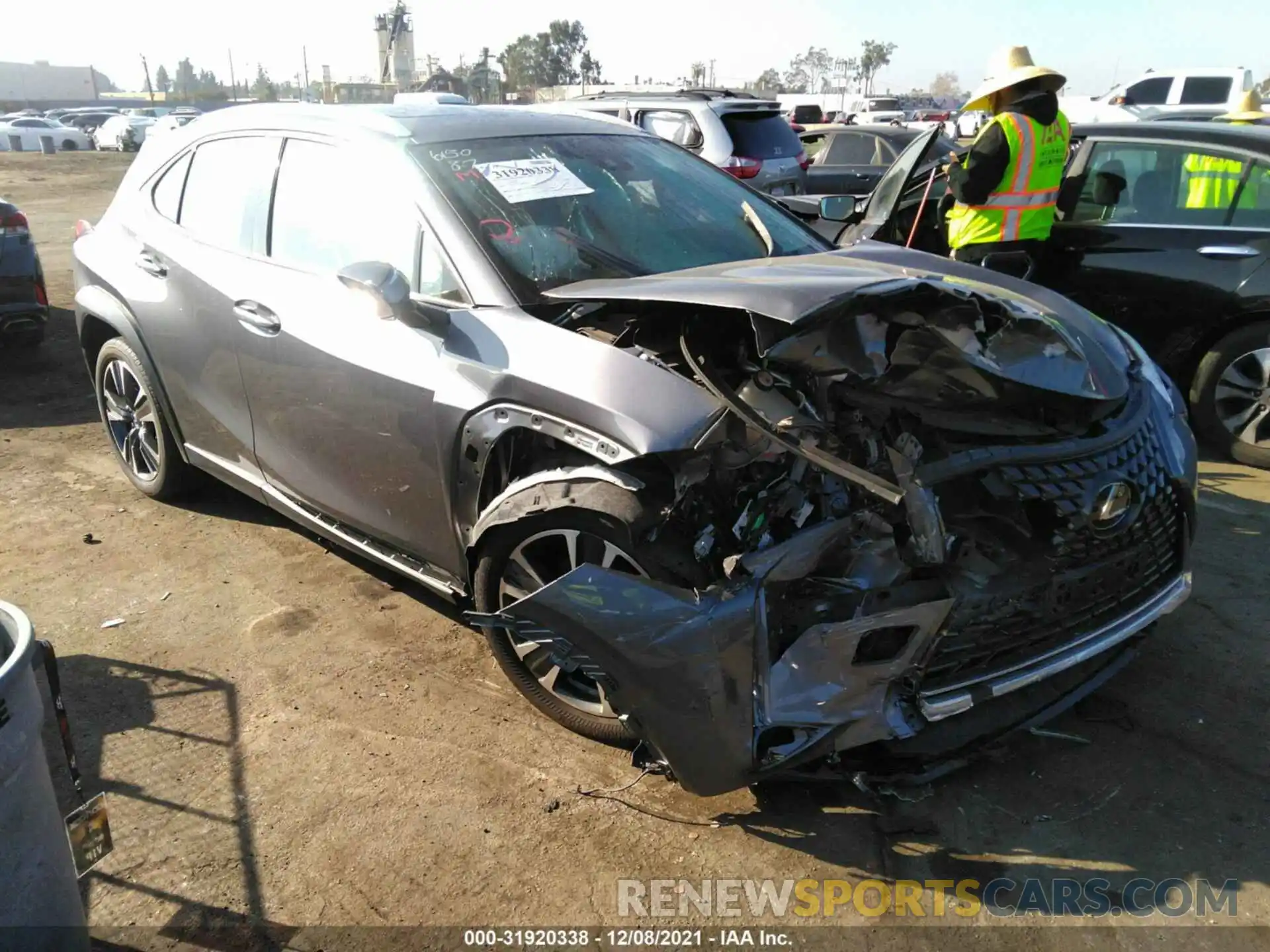 1 Photograph of a damaged car JTHY3JBH3K2007341 LEXUS UX 2019