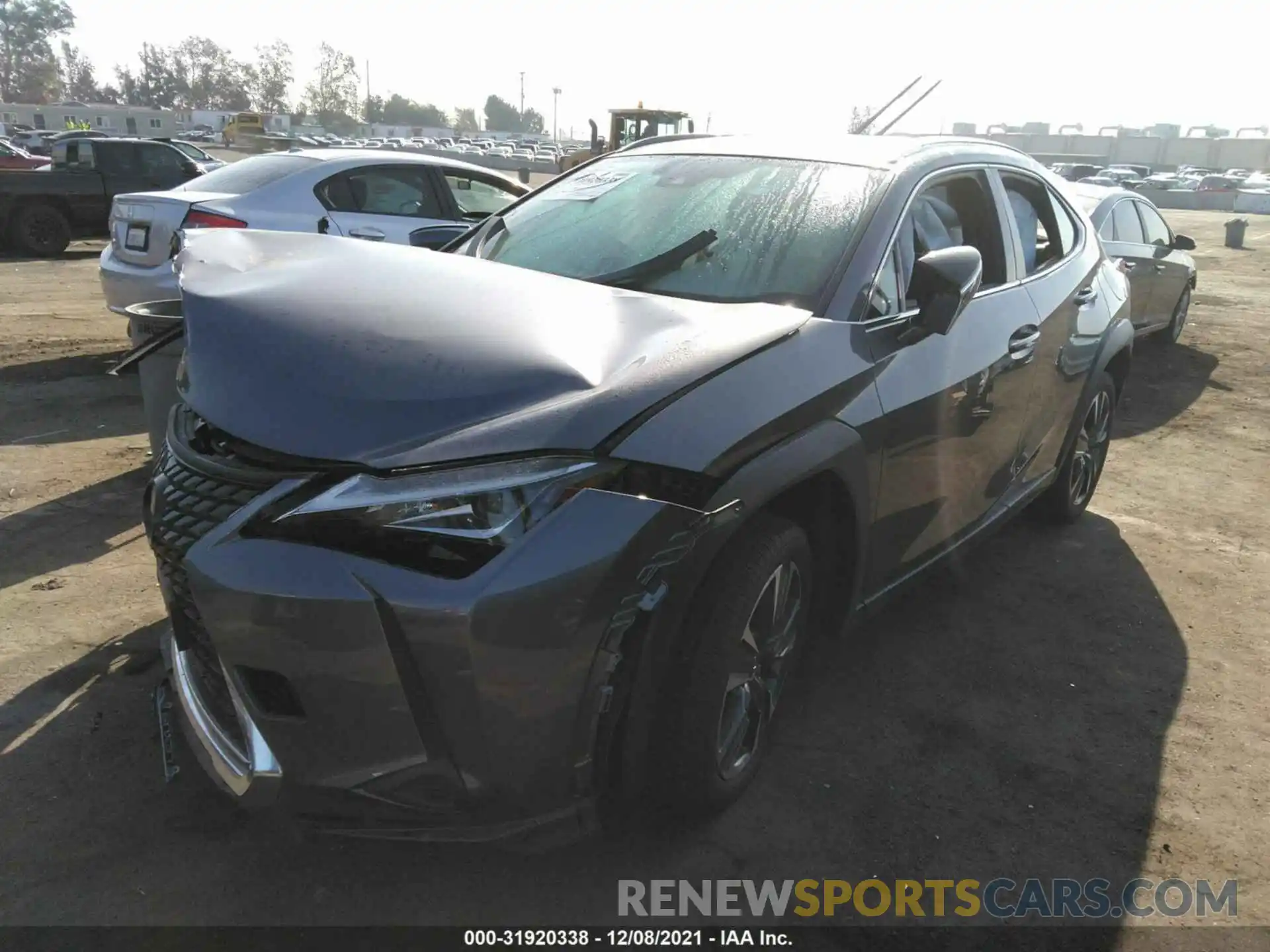 2 Фотография поврежденного автомобиля JTHY3JBH3K2007341 LEXUS UX 2019