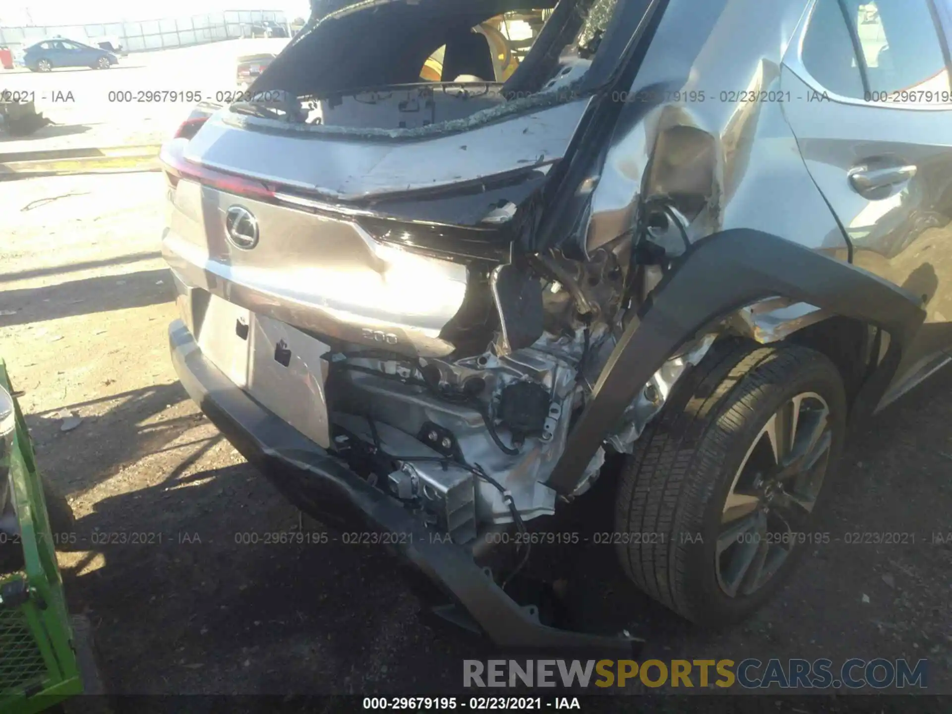 6 Фотография поврежденного автомобиля JTHY3JBH3K2012393 LEXUS UX 2019