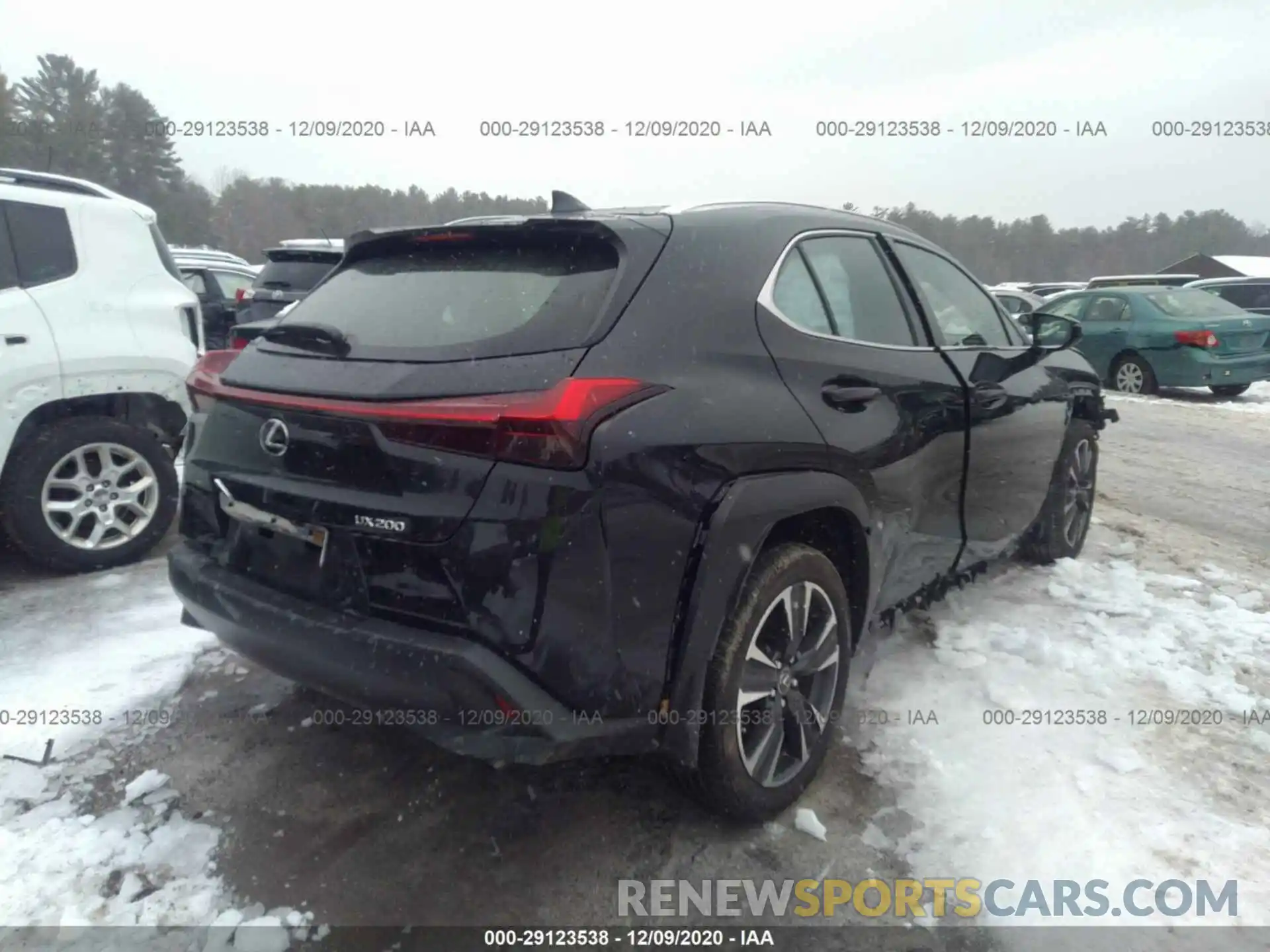 4 Фотография поврежденного автомобиля JTHY3JBH4K2002584 LEXUS UX 2019