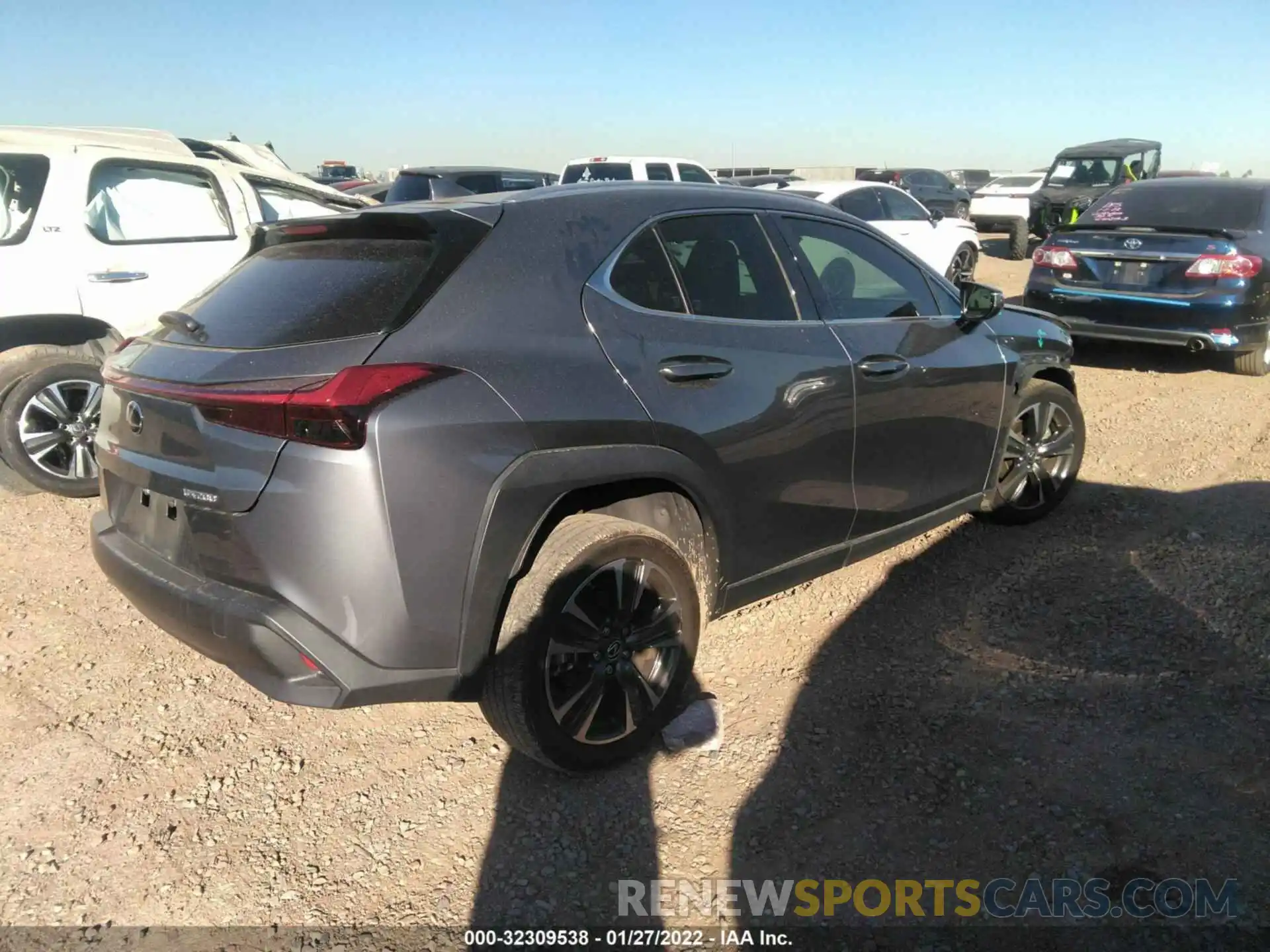 4 Фотография поврежденного автомобиля JTHY3JBH4K2015447 LEXUS UX 2019