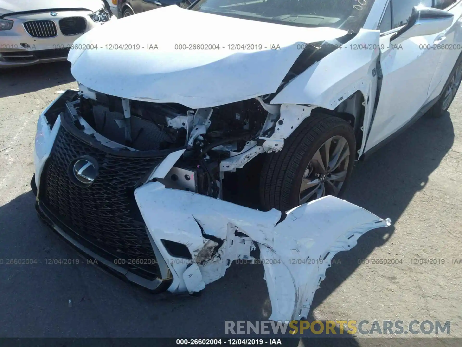 6 Фотография поврежденного автомобиля JTHY3JBH5K2002254 LEXUS UX 2019