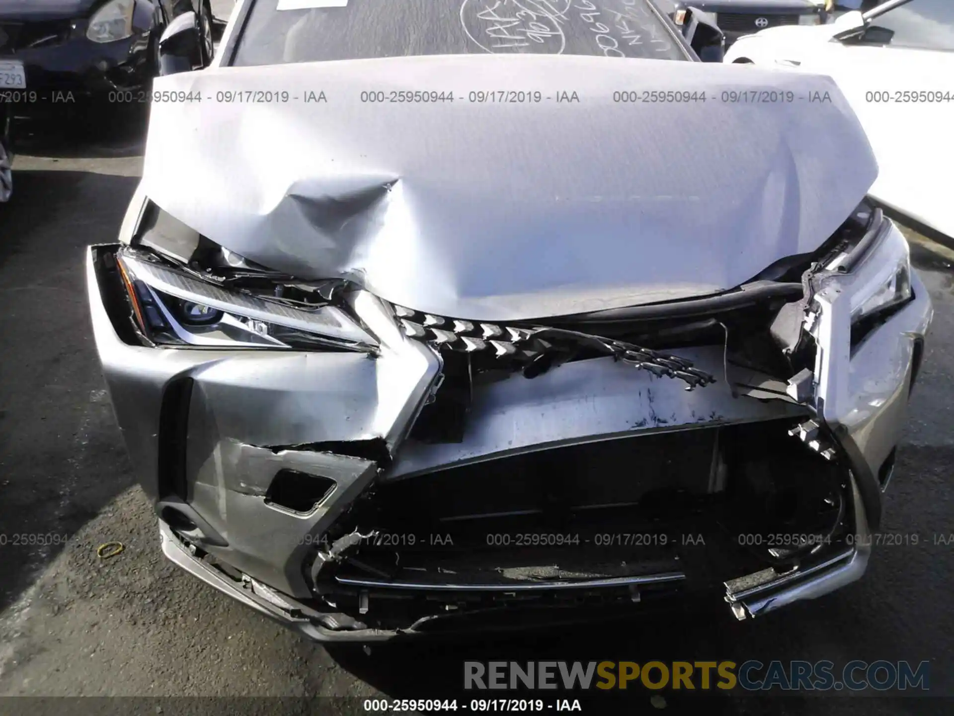 6 Photograph of a damaged car JTHY3JBH5K2006966 LEXUS UX 2019