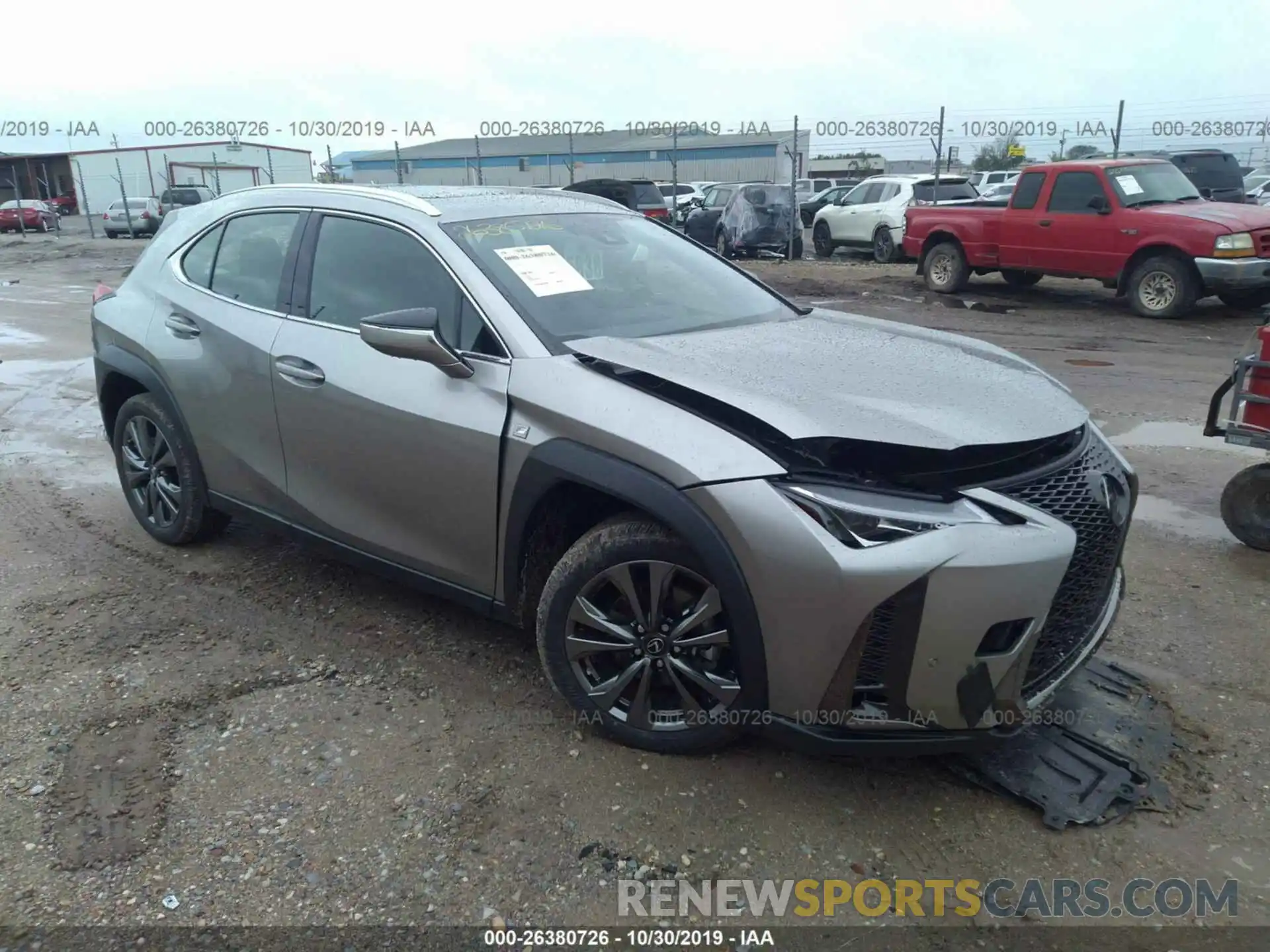 1 Фотография поврежденного автомобиля JTHY3JBH5K2008796 LEXUS UX 2019