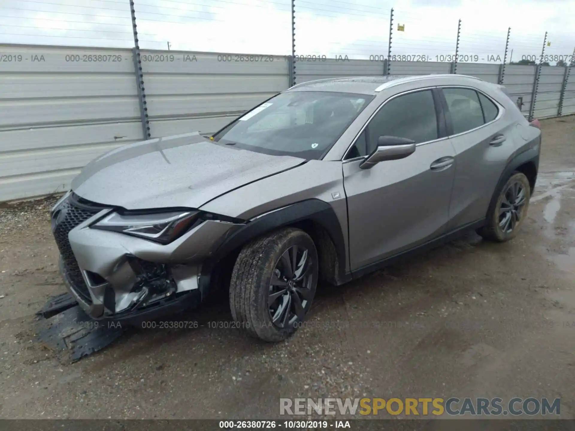 2 Фотография поврежденного автомобиля JTHY3JBH5K2008796 LEXUS UX 2019