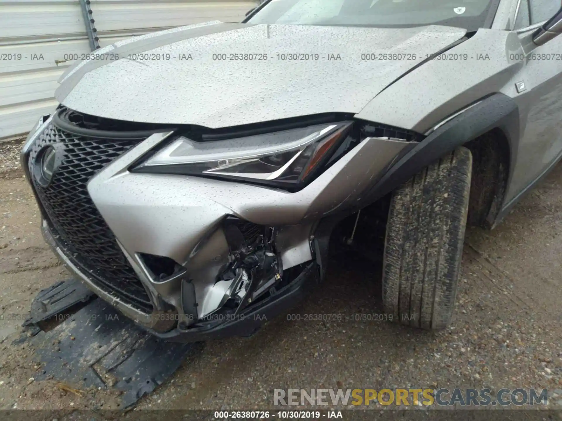 6 Фотография поврежденного автомобиля JTHY3JBH5K2008796 LEXUS UX 2019