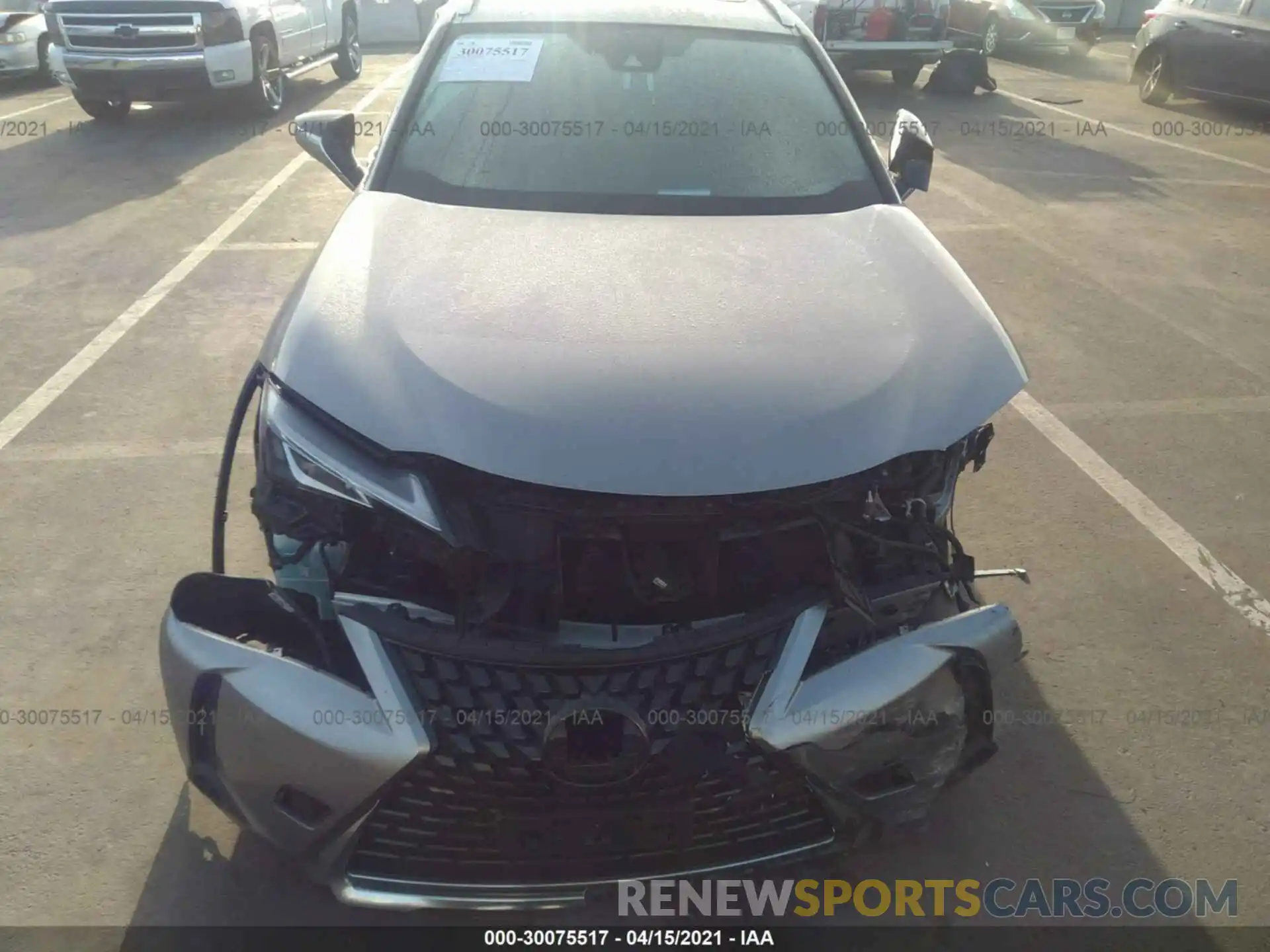 6 Photograph of a damaged car JTHY3JBH6K2000495 LEXUS UX 2019