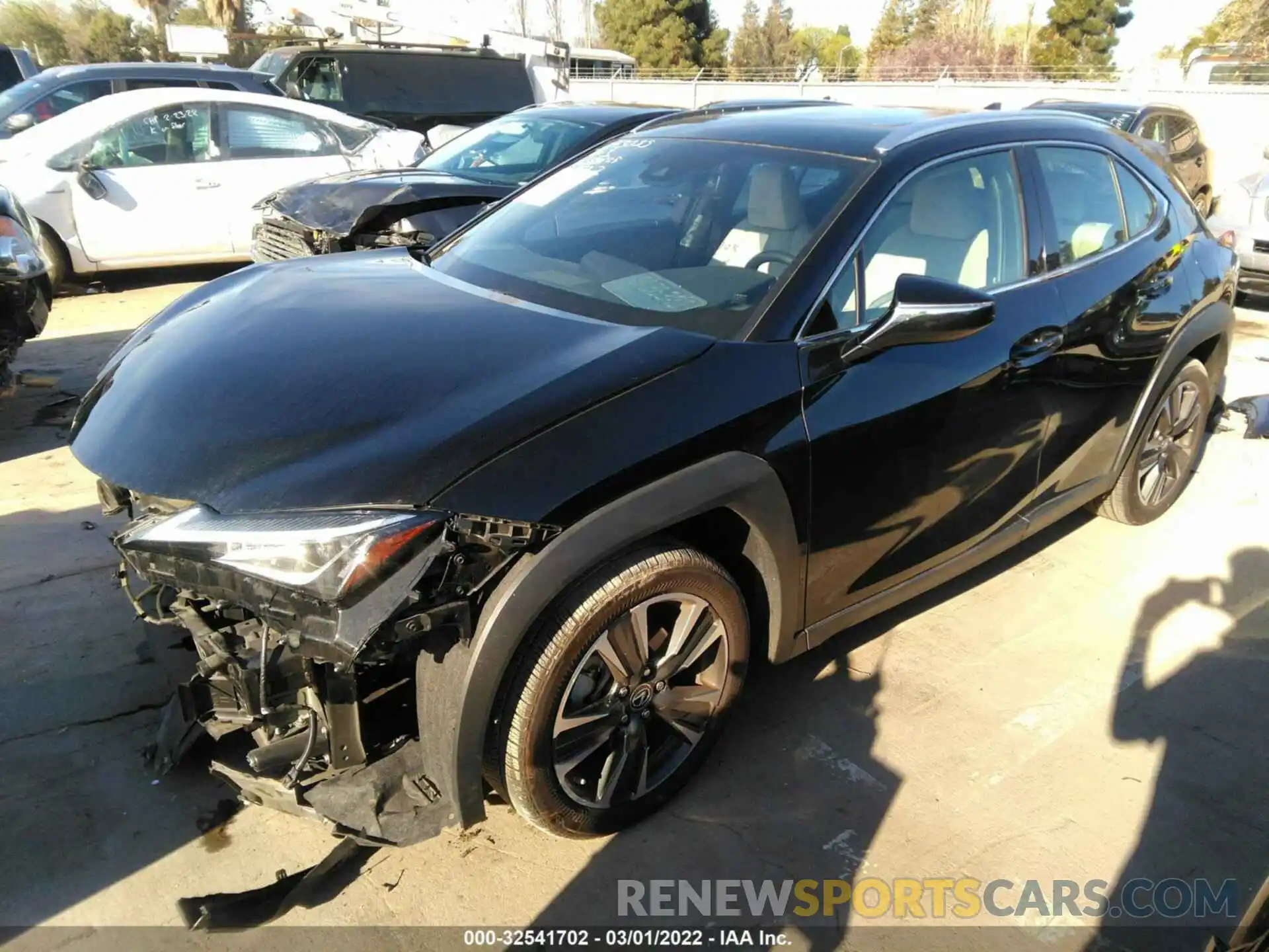 2 Photograph of a damaged car JTHY3JBH6K2001193 LEXUS UX 2019